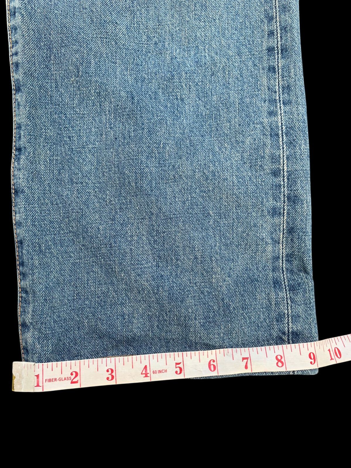 Kapital VINTAGE SOMETHING EDWIN SELVEDGE BAGGY DISTRESSED DENIM Size US 28 / EU 44 - 19 Thumbnail