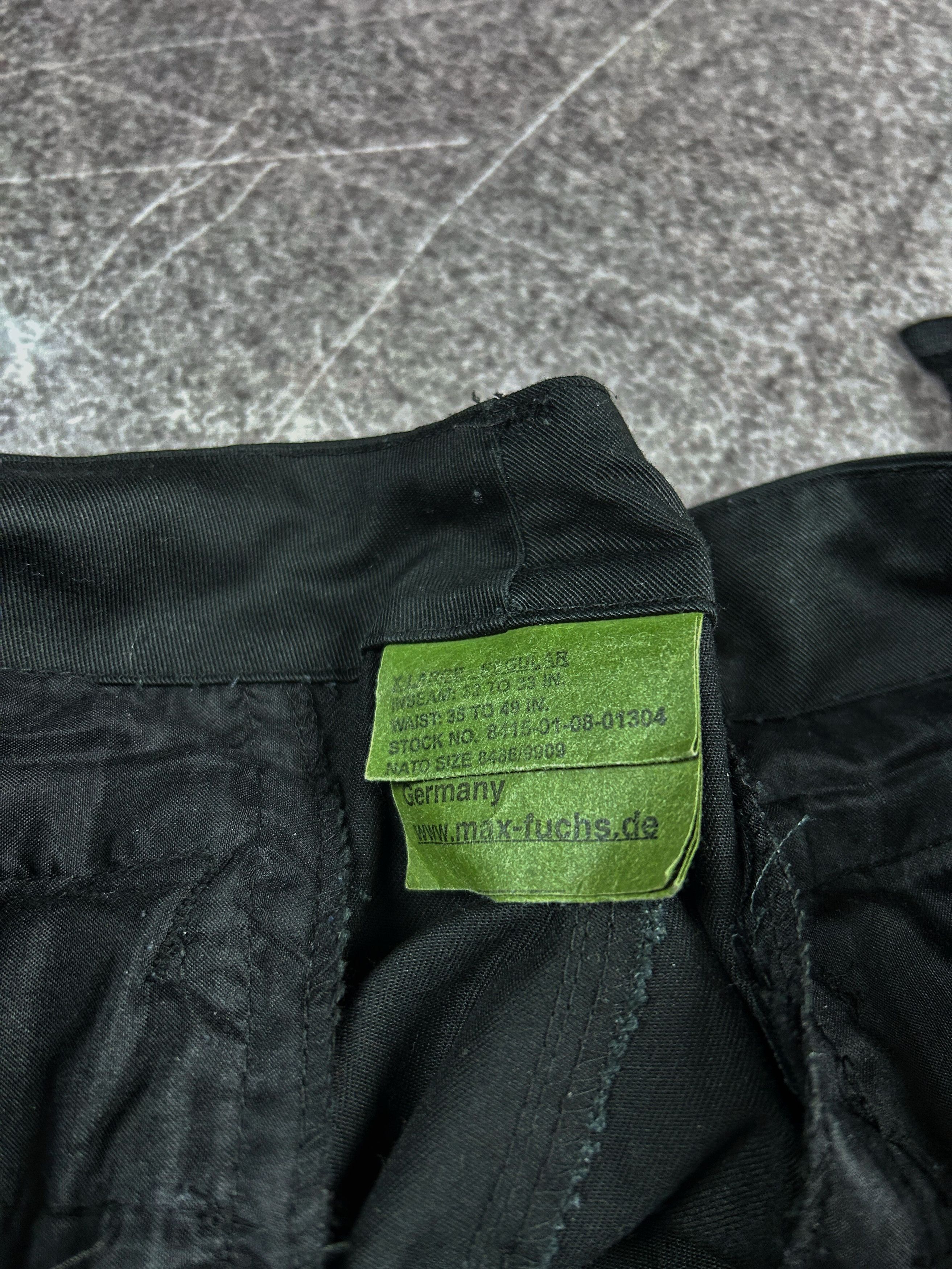 Vintage VTG Balenciaga Rick Owens Style Black Cargo Jeans 90s Y2K Size US 32 / EU 48 - 5 Thumbnail