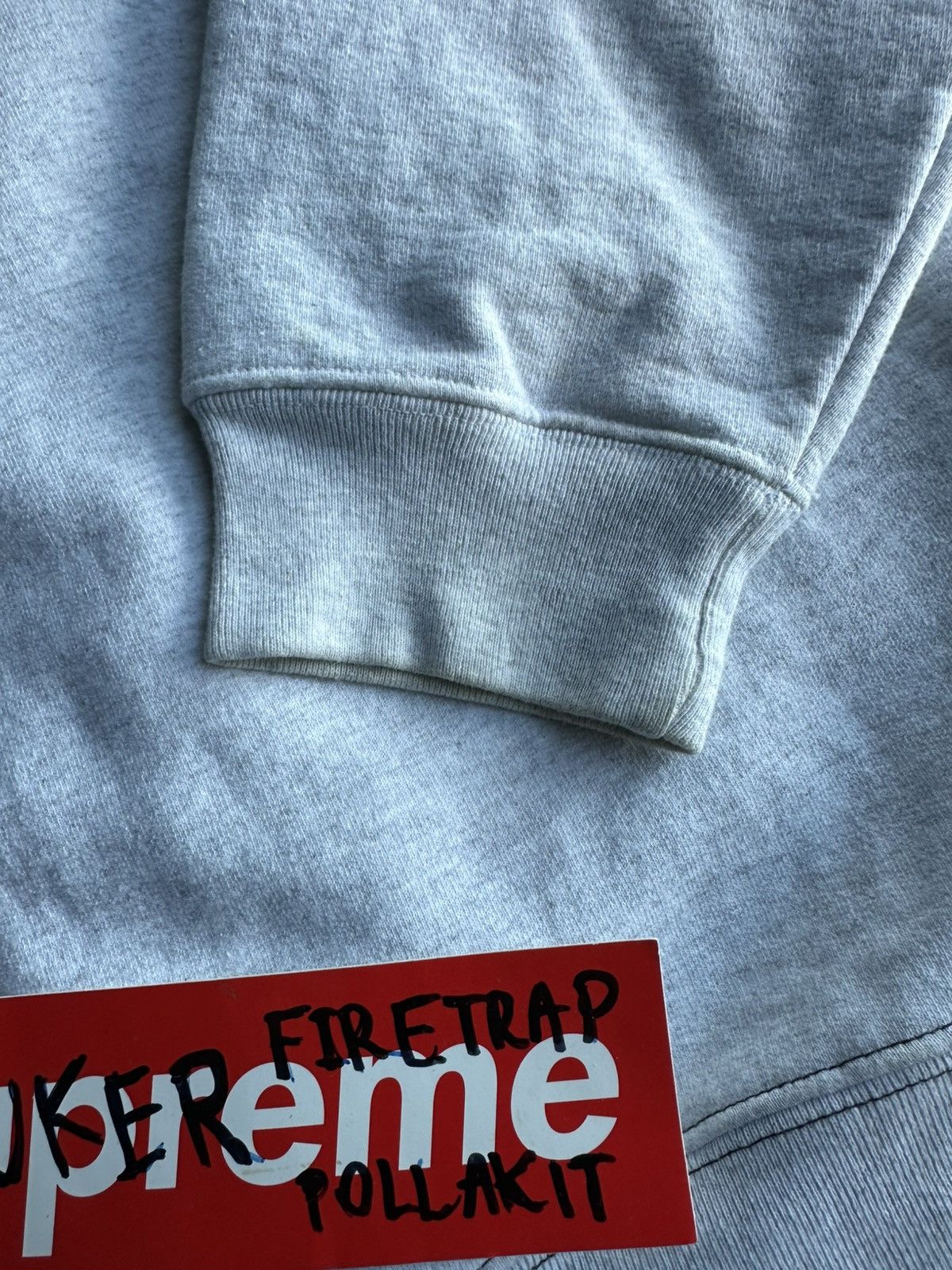 Supreme Supreme Split Two Tone Crewneck Sweatshirt size L Size US L / EU 52-54 / 3 - 17 Thumbnail