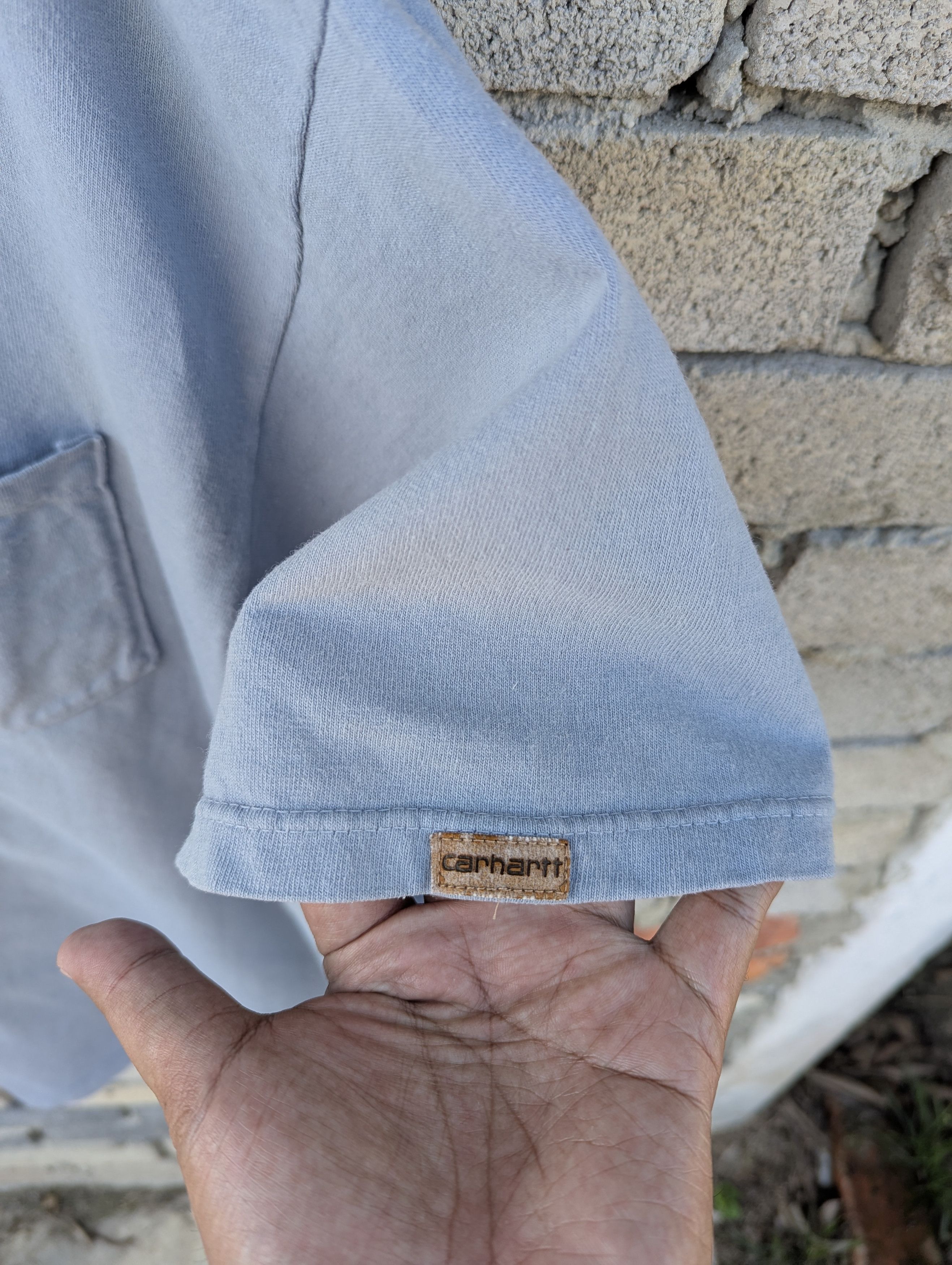 Carhartt Vintage 80s 90s Carhartt Pocket Tee Size US L / EU 52-54 / 3 - 2 Thumbnail