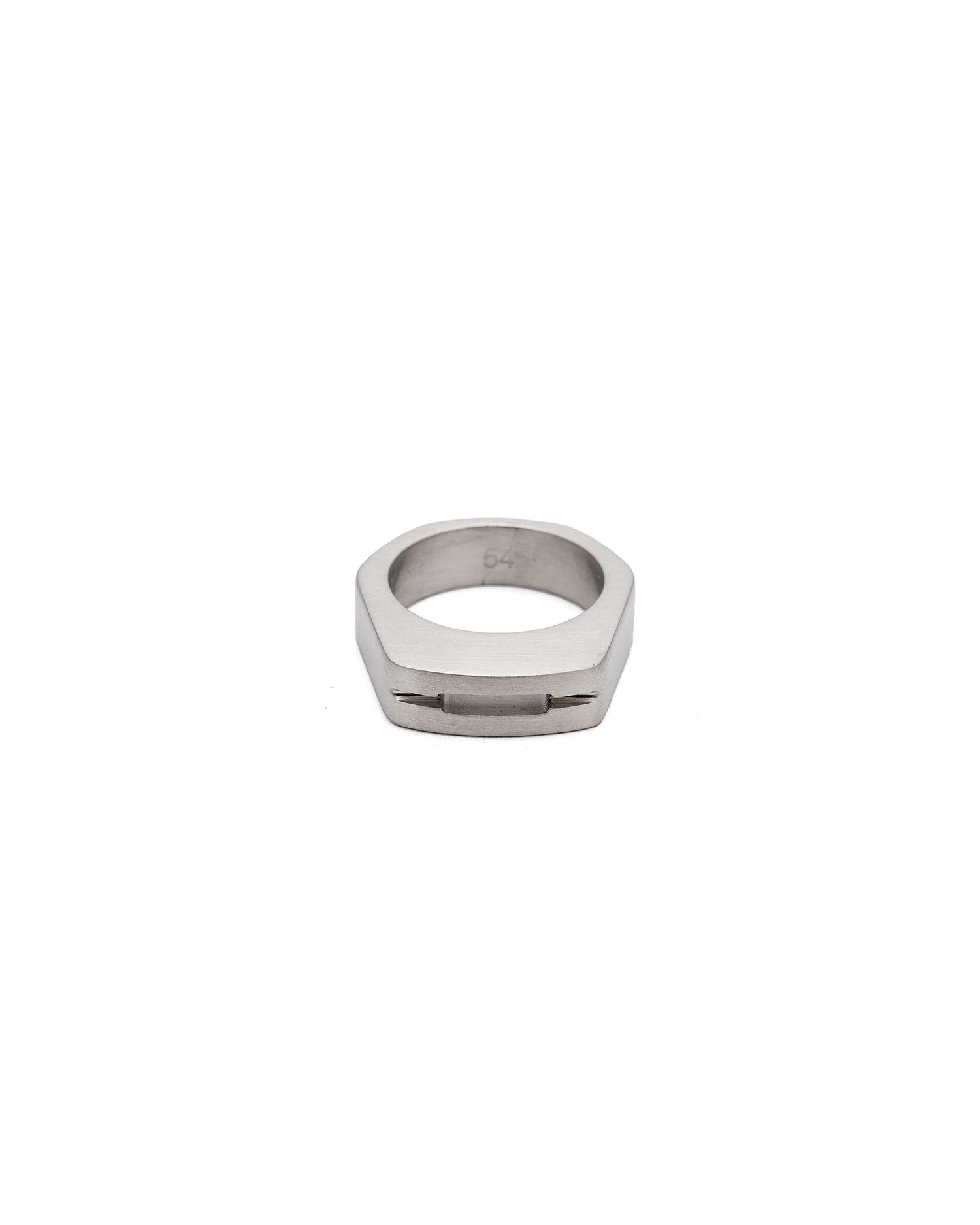 Rick Owens BNWT RICK OWENS DOUBLE GRILL RING IN BRASS 54 | Grailed