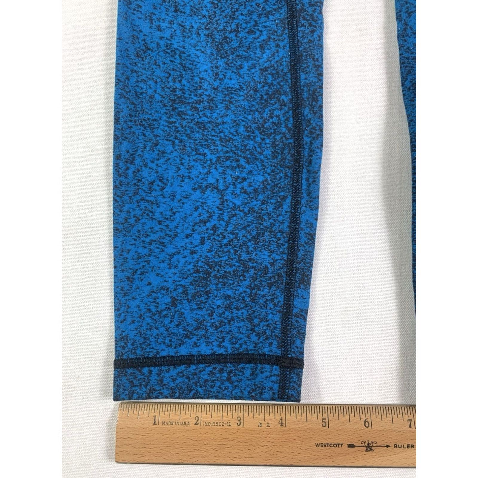 Lululemon Lululemon Womens 6 High Times Pant Spray Jacquard Shocking Blue Black Size 28" / US 6 / IT 42 - 3 Thumbnail