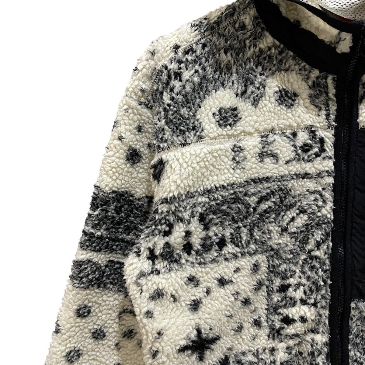 DC DCSHOECOUSA Skateboard Aztec Design Shearling Hoodie Jacket Size US S / EU 44-46 / 1 - 4 Thumbnail