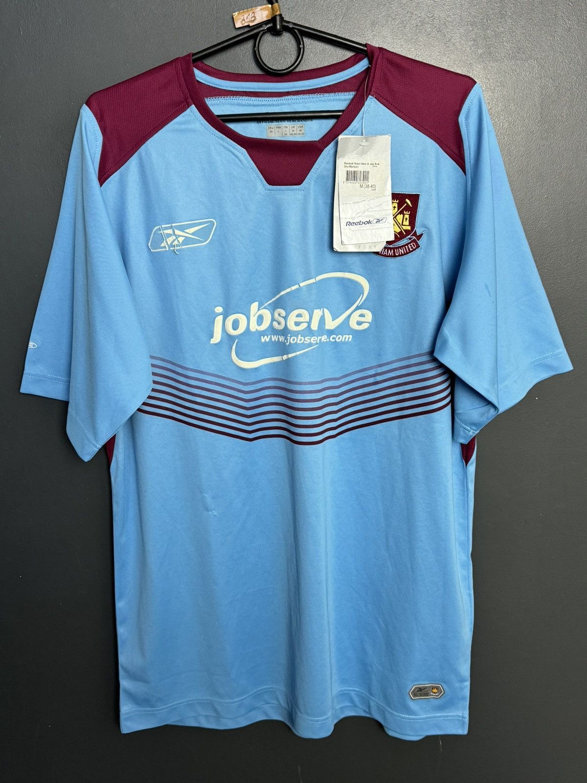 Reebok New West Ham United 04/05 Away Football Jersey Size US M / EU 48-50 / 2 - 1 Thumbnail