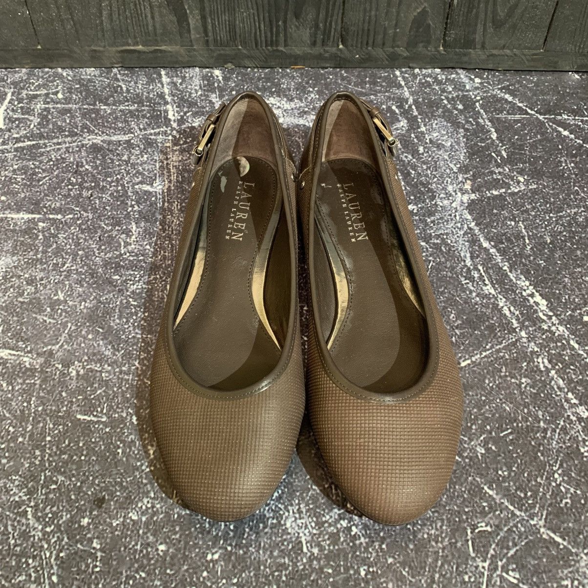 Ralph Lauren Ralph Lauren Leather Brown Flats Size 36.5 EU 6.5B Size US 6.5 / IT 36.5 - 4 Thumbnail