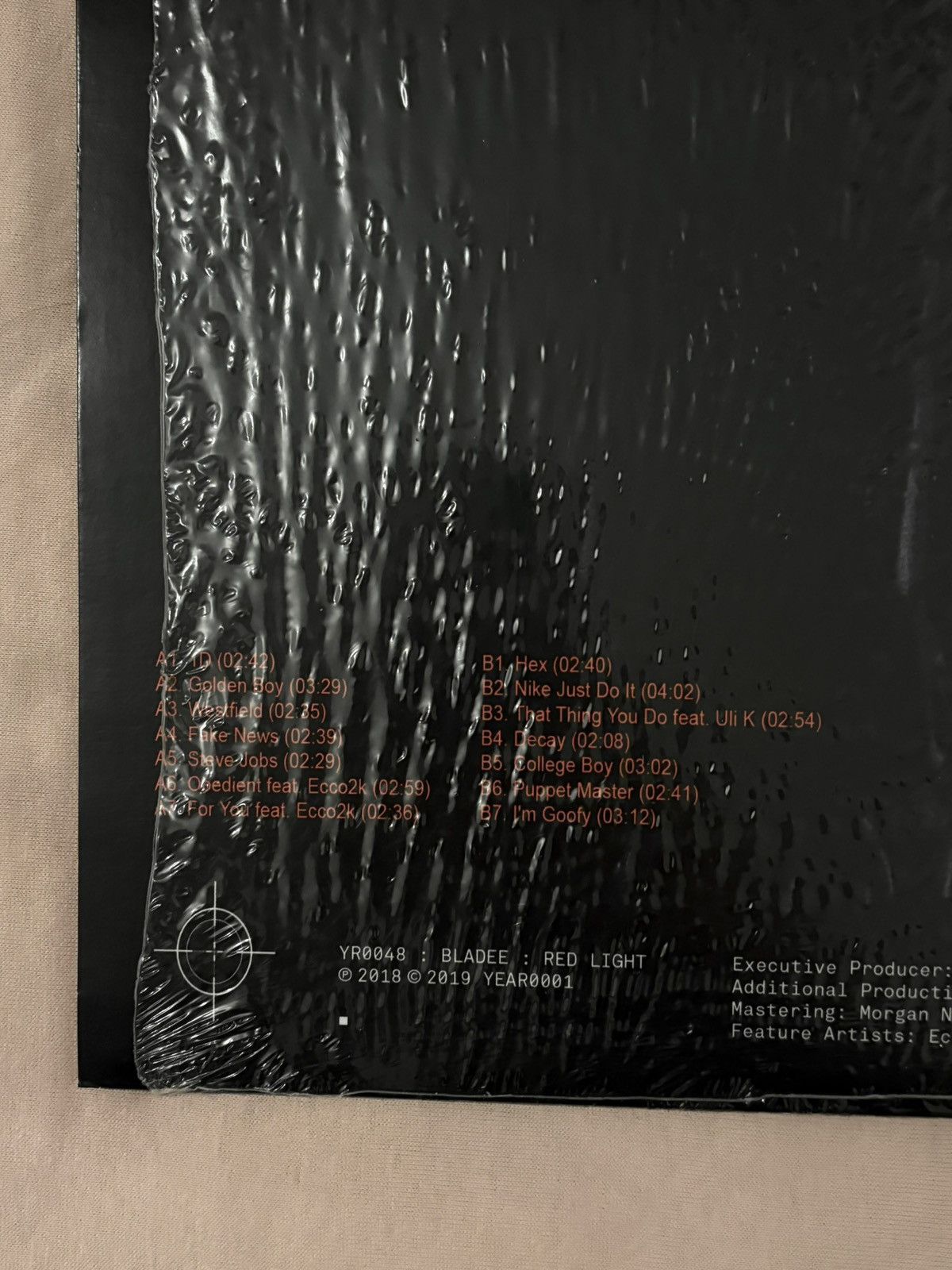 Drain Gang Bladee Red Light 1st press vinyl/lp Size ONE SIZE - 4 Thumbnail
