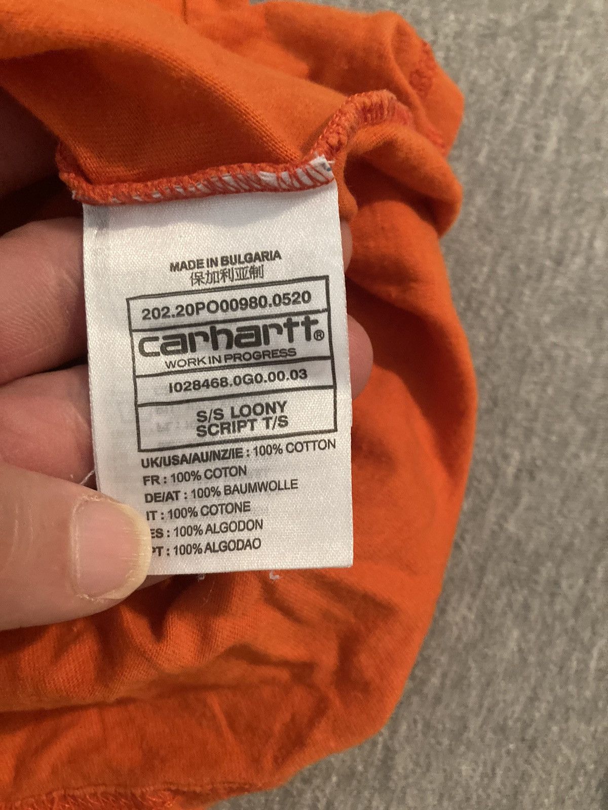 Carhartt Wip Logo t shirt Size US XL / EU 56 / 4 - 2 Thumbnail