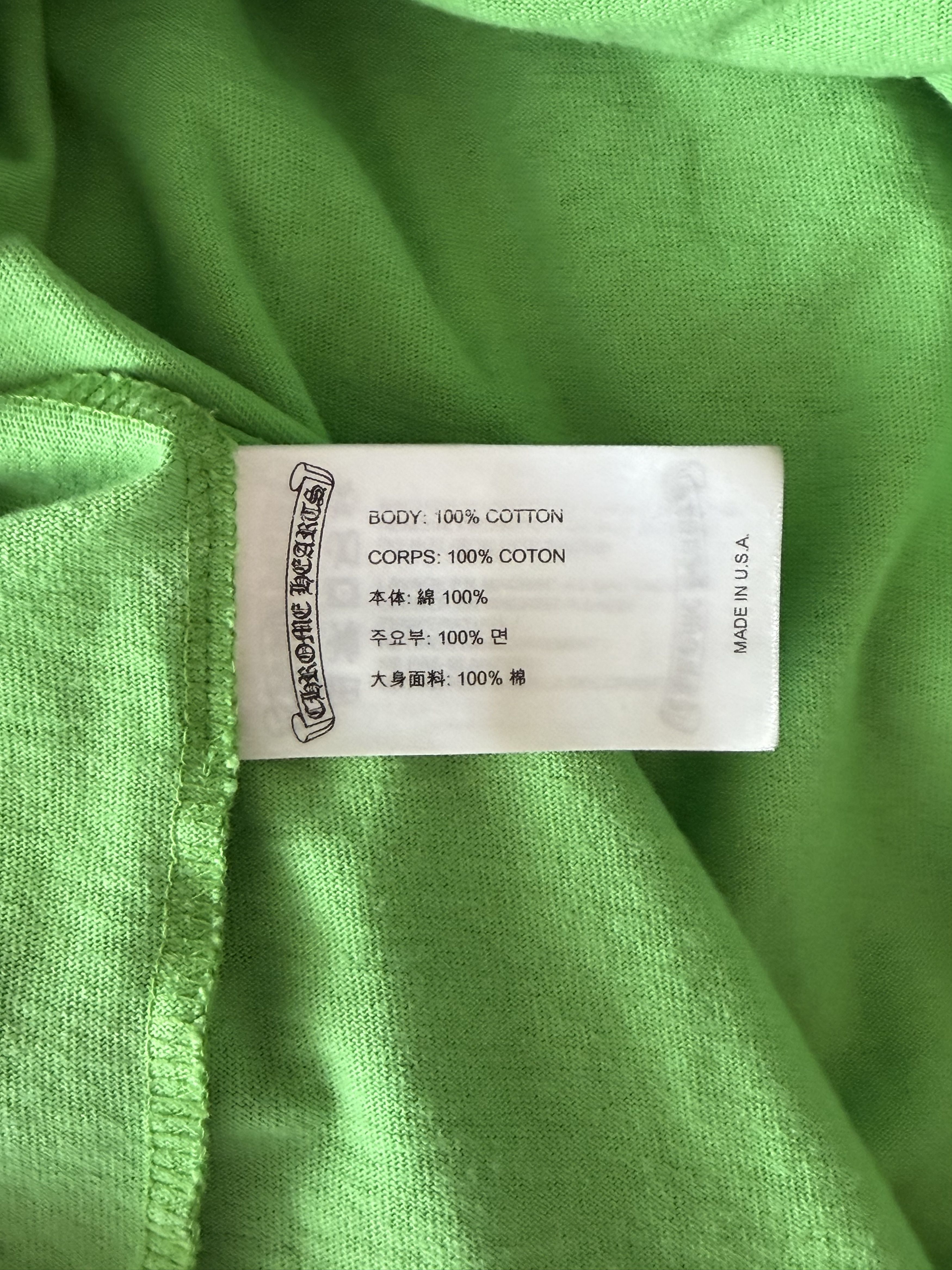 Chrome Hearts Chrome Hearts Green Sex Records Logo Longsleeve T-Shirt Size US L / EU 52-54 / 3 - 4 Thumbnail