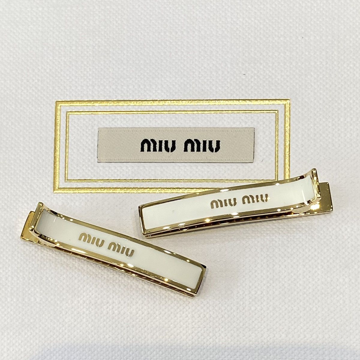 Miu Miu MIU MIU Hair Clip Size ONE SIZE - 1 Thumbnail