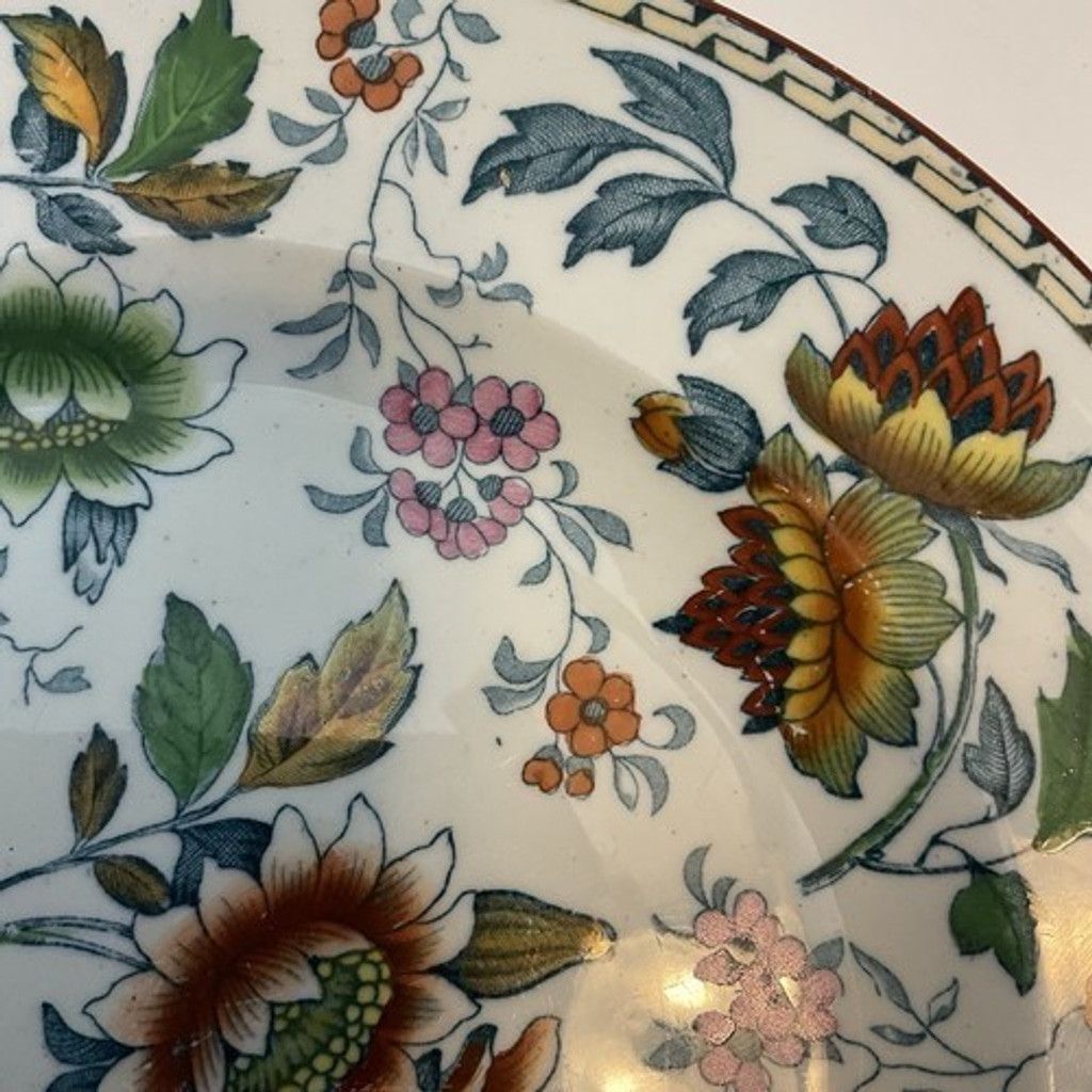 Vivienne Westwood VTG Wedgwood Tonquin Polychrome Floral Early Antique Plate Size ONE SIZE - 7 Thumbnail