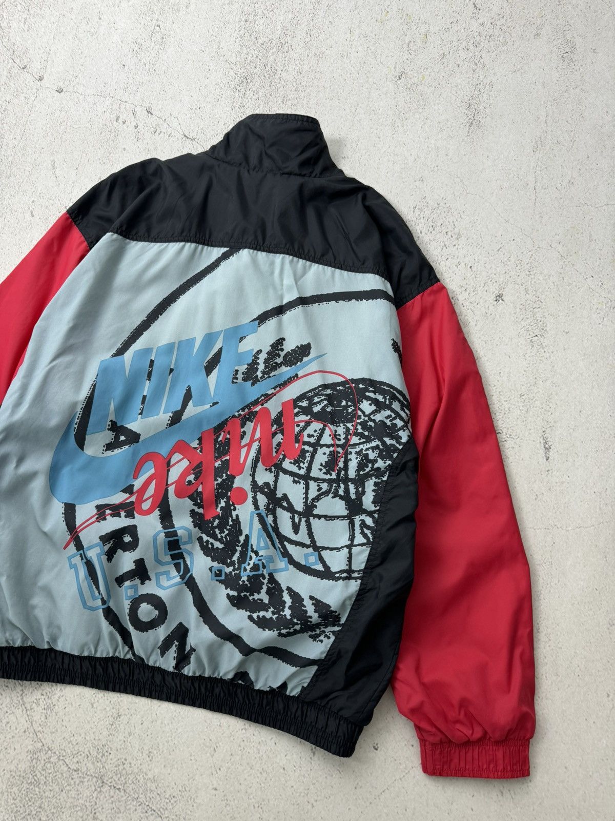 Jordan Brand × Nike × Vintage Nike Air Vintage Logo Track Jacket Size US M / EU 48-50 / 2 - 2 Thumbnail