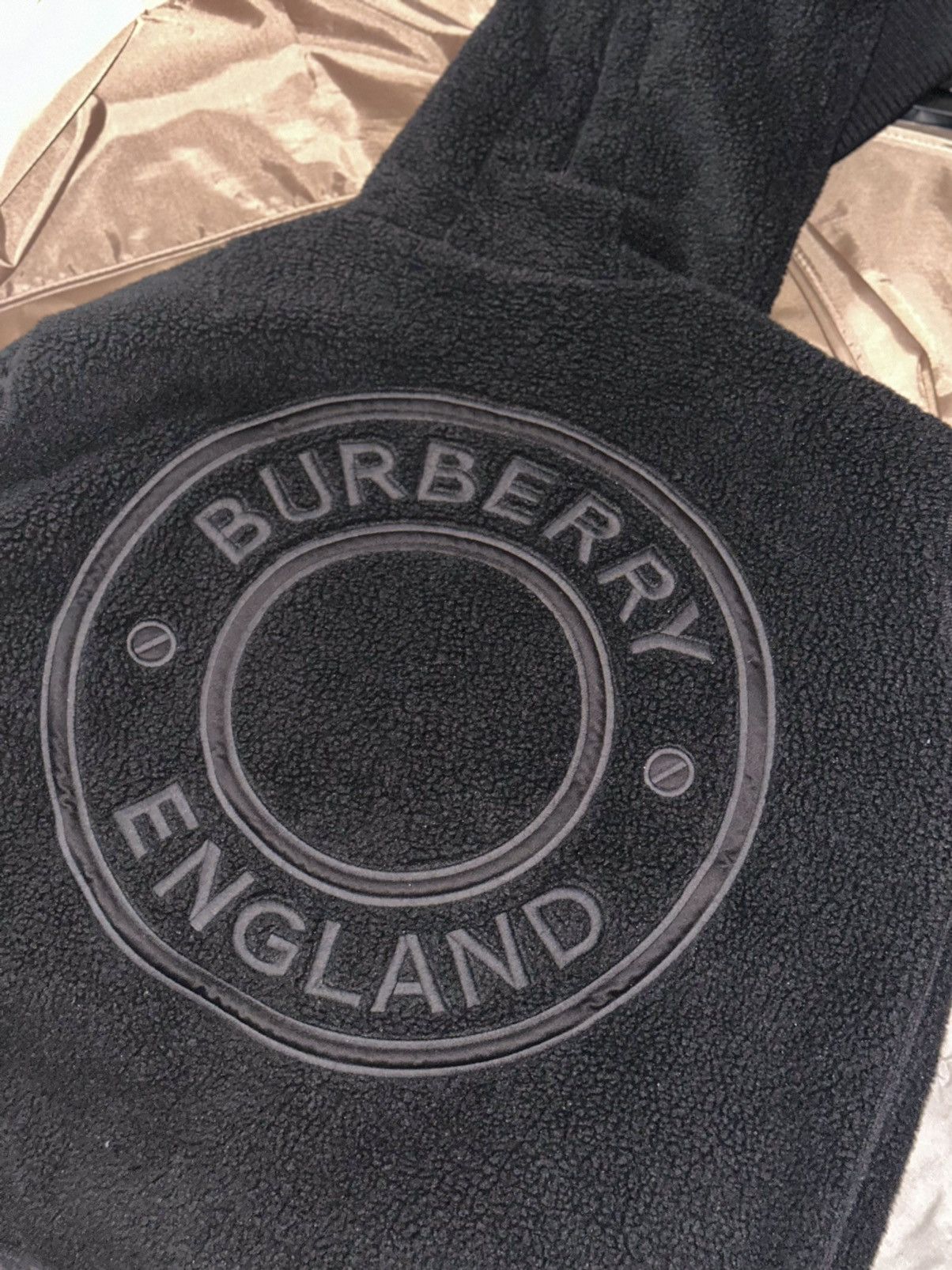 Burberry Burberry Hooded Sherpa Quarter-Zip Size US M / EU 48-50 / 2 - 8 Thumbnail