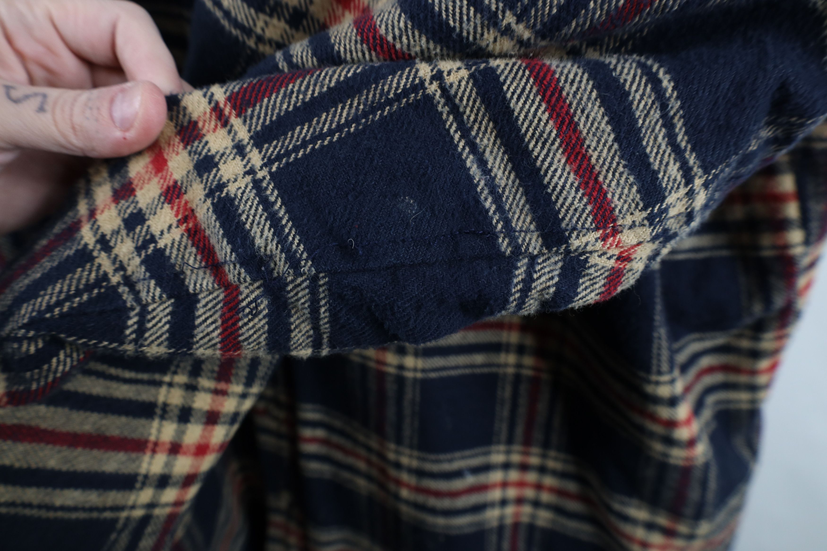 Cabelas × Vintage Vintage 90s Cabelas Flannel Button Shirt Jacket Jac Shirt Size US XXL / EU 58 / 5 - 8 Thumbnail