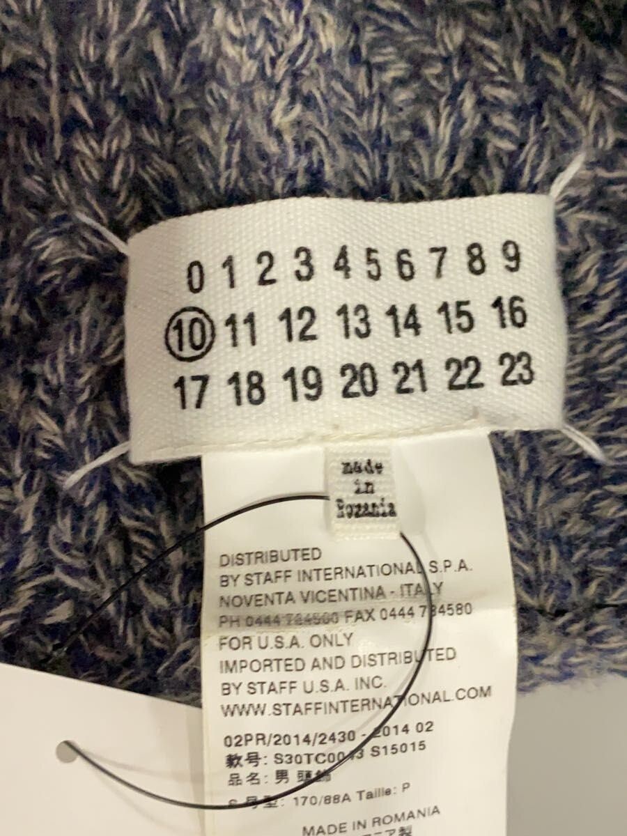 Maison Margiela Cable Knit Wool Beanie Size ONE SIZE - 3 Thumbnail