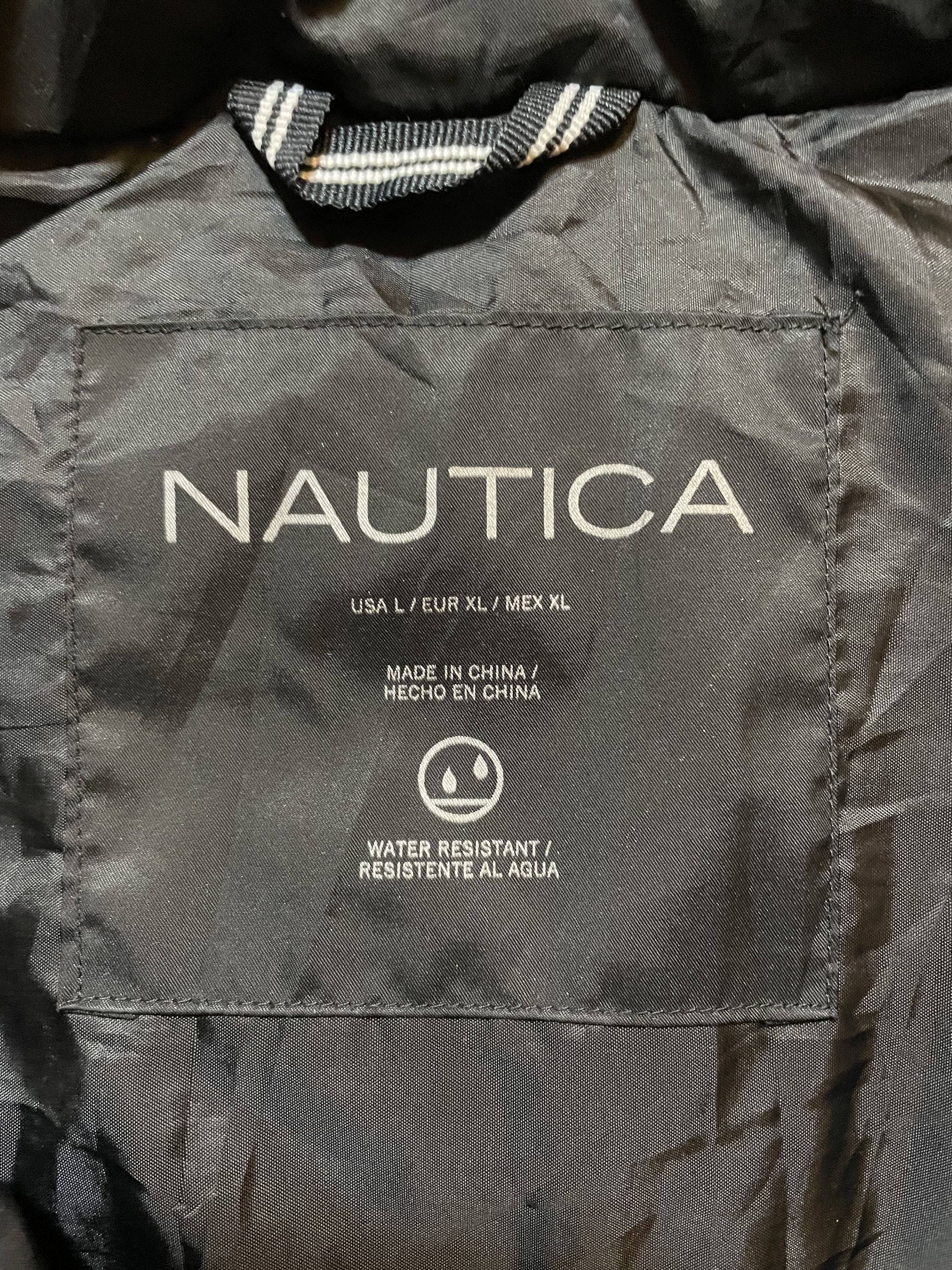 Nautica Black Nautica Quilted Hooded Puffer Jacket Size L / US 10 / IT 46 - 4 Thumbnail