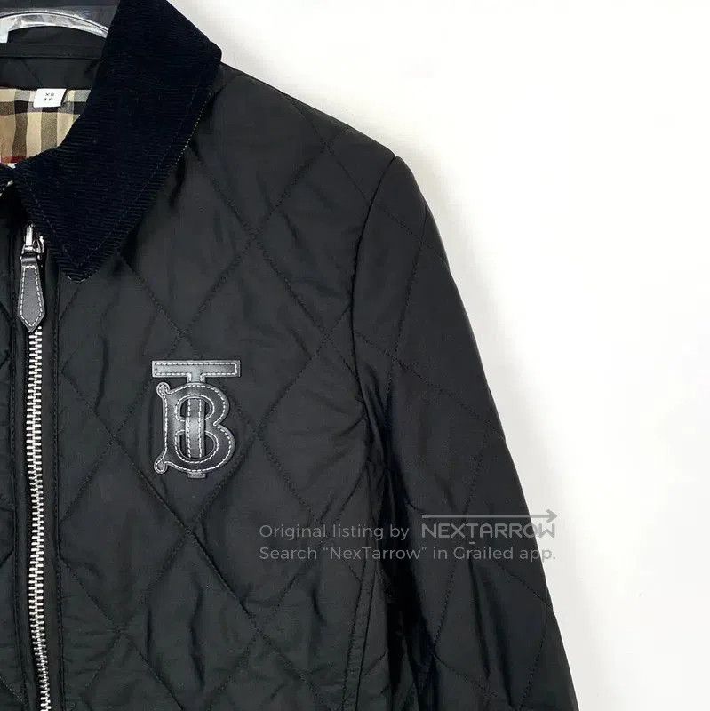 Burberry Burberry Quilted Black Polyester Men's Jacket. Size US XS / EU 42 / 0 - 3 Thumbnail