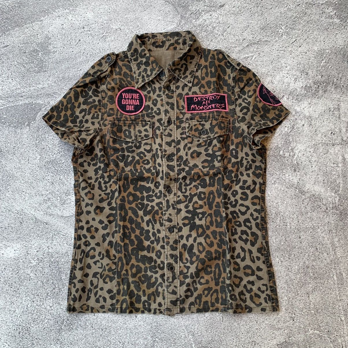 Hysteric Glamour Hysteric Glamour x Destroy All Monster Leopard Workshirt Size US S / EU 44-46 / 1 - 1 Thumbnail