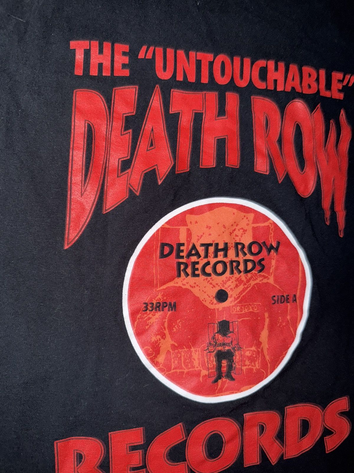 Death Row Records Death Row Records "The Untouchable" Official Merchandise Tee Size US S / EU 44-46 / 1 - 3 Thumbnail
