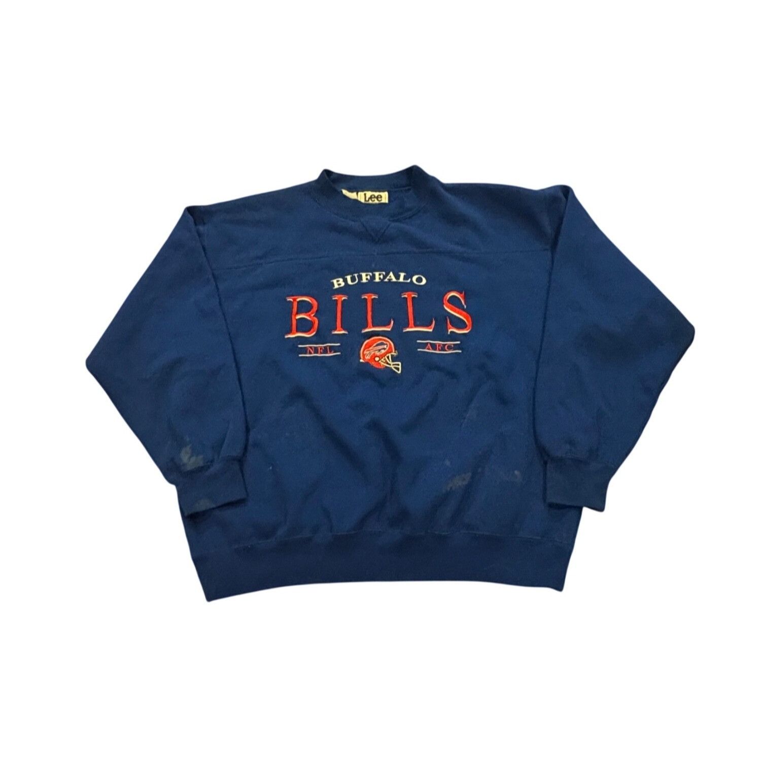 Lee Vintage 90s Lee Sport Buffalo Bills NFL Crewneck Sweatshirt Size US L / EU 52-54 / 3 - 1 Thumbnail