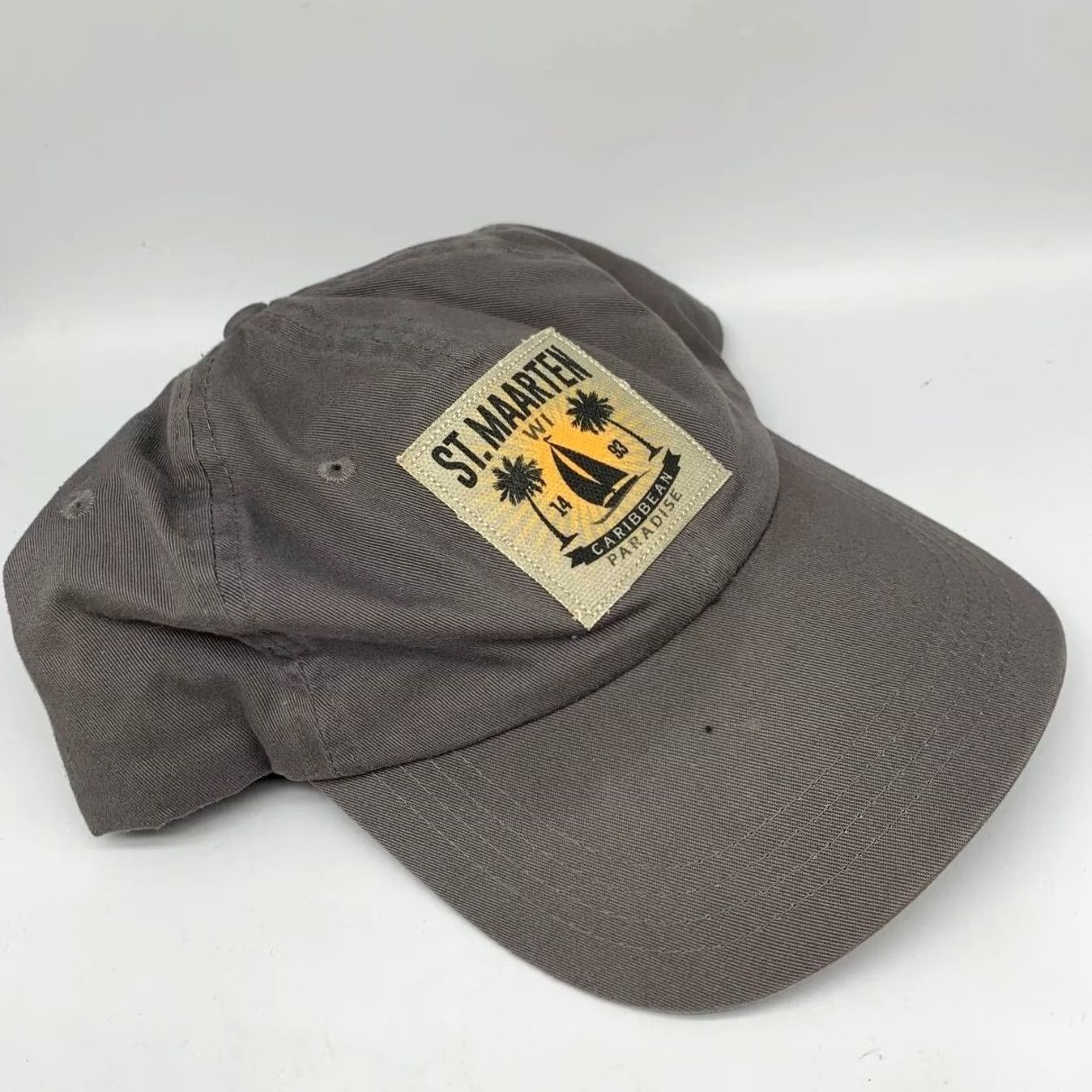 Vintage Ahead Baseball Cap - St. Maarten Paradise Hat Strapback Men Size ONE SIZE - 3 Thumbnail