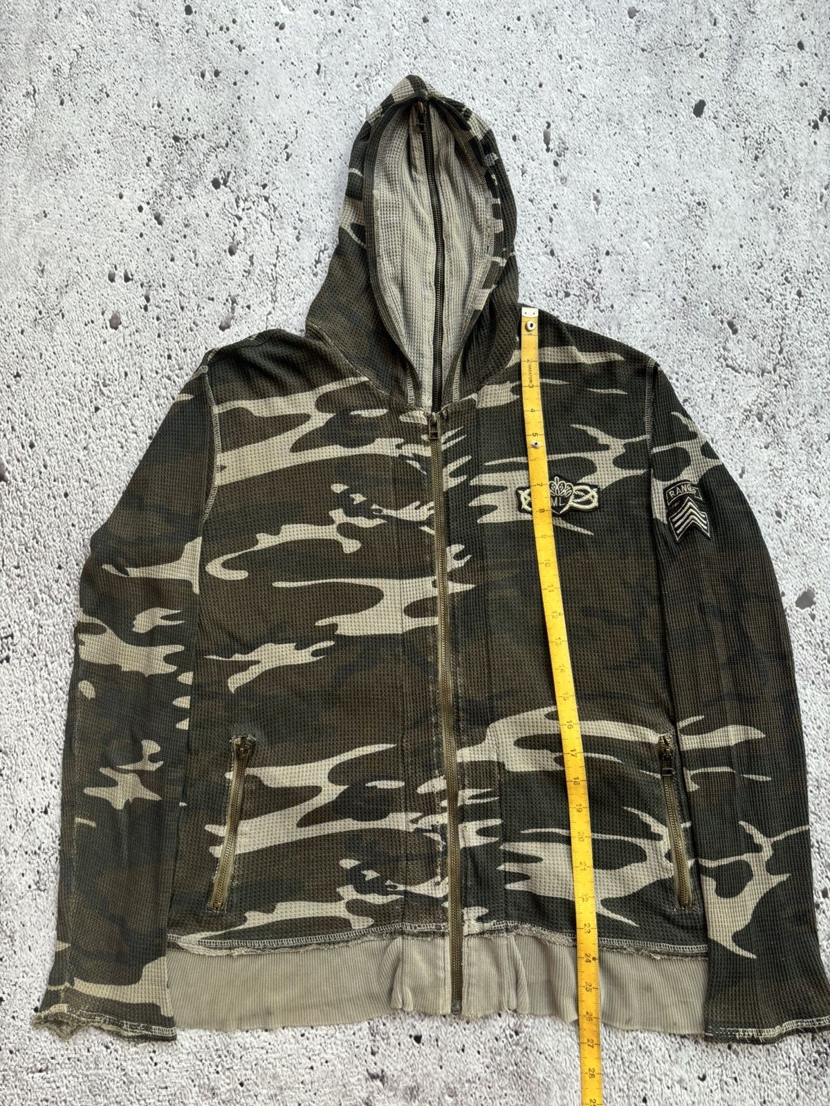 If Six Was Nine Double zipper power to the people black label camo Size US L / EU 52-54 / 3 - 11 Thumbnail