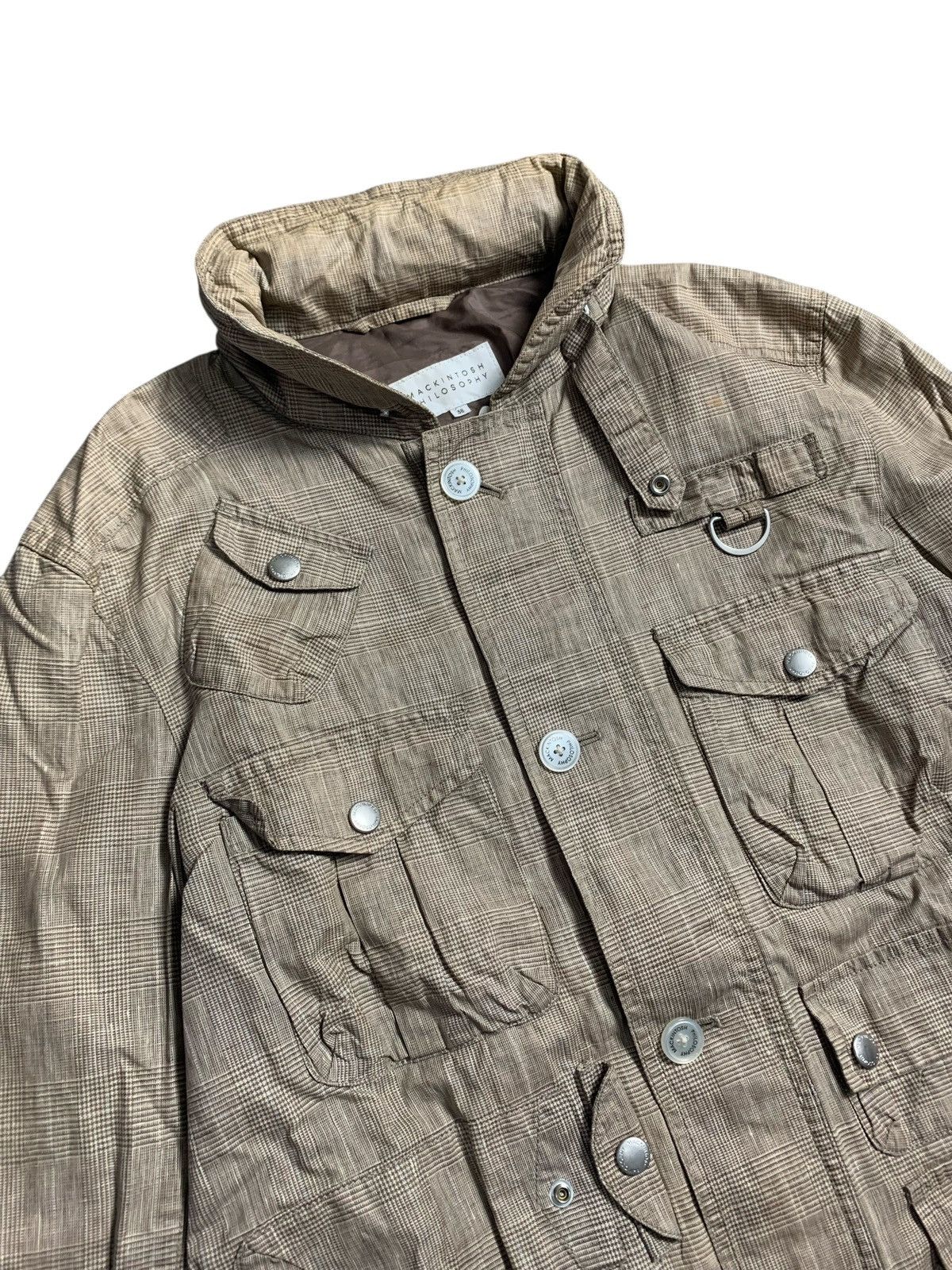 Kiko Kostadinov 2000s KIKO KOSTADINOV MACKINTOSH JACKET MULTI POCKET Size US L / EU 52-54 / 3 - 3 Thumbnail