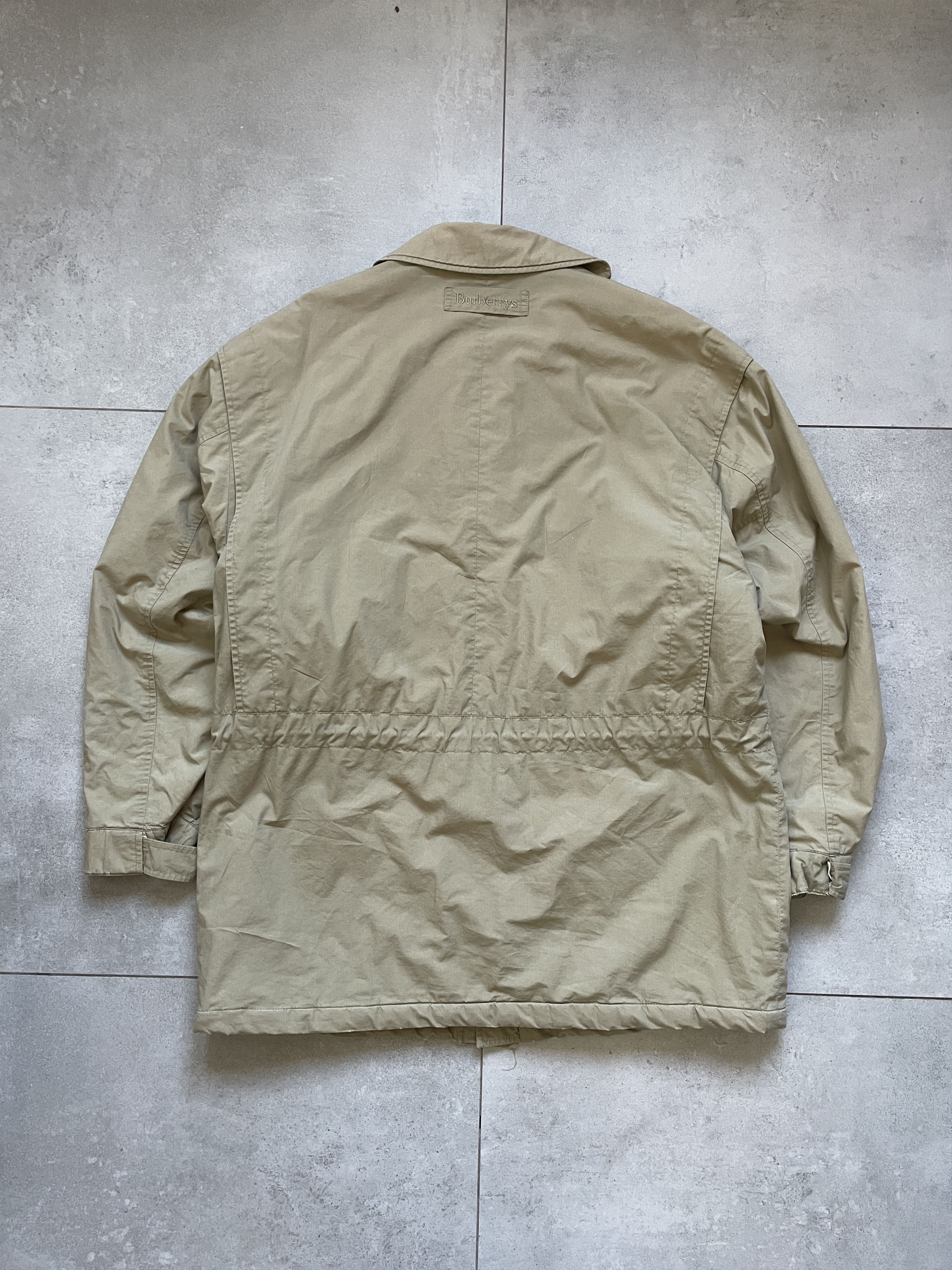 Burberry VINTAGE 90S BURBERRYS OLD MONEY BEIGE COAT JACKET Size US M / EU 48-50 / 2 - 12 Thumbnail