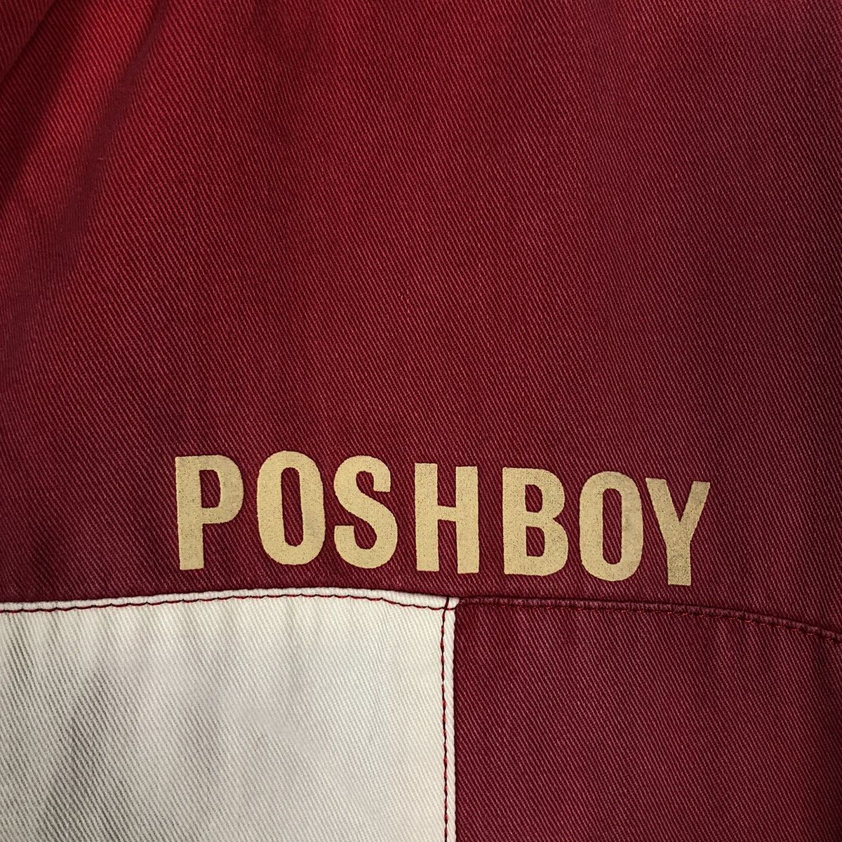 Japanese Brand 🔥Rare Sun Faded Design Poshboy Jacket Big Logo Size US M / EU 48-50 / 2 - 15 Thumbnail