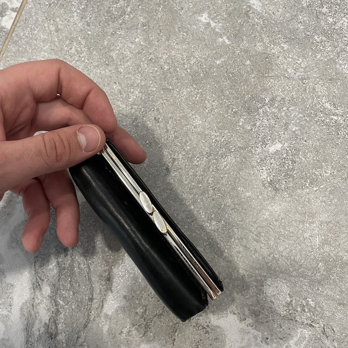 Dolce & Gabbana × Vintage RARE Dolce & Gabbana Steel Logo Vintage Leather Wallet 90s Size ONE SIZE - 3 Thumbnail