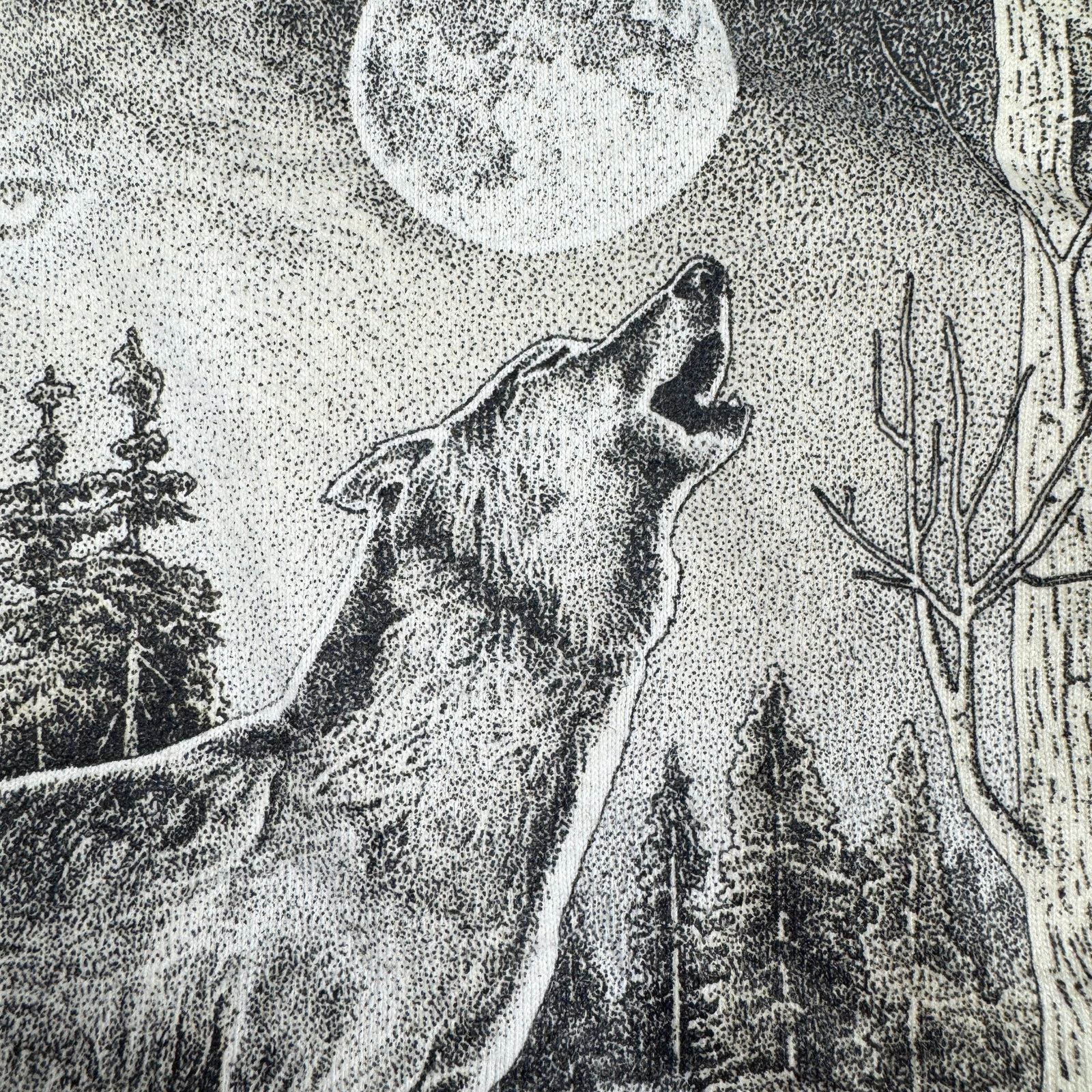 Fruit Of The Loom Vtg Fruit of the Loom Chicago Gray Wolf Tee Unisex Medium Size US M / EU 48-50 / 2 - 3 Thumbnail