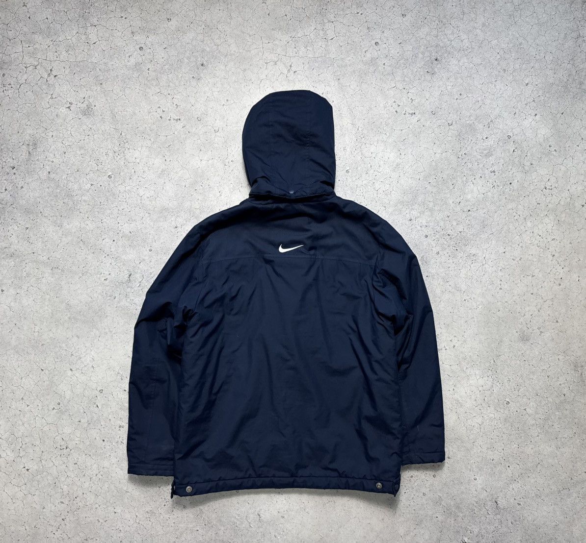 Nike × Vintage Nike Vintage Bomber Jacket Blue Swoosh Size S Y2K Size US S / EU 44-46 / 1 - 2 Thumbnail