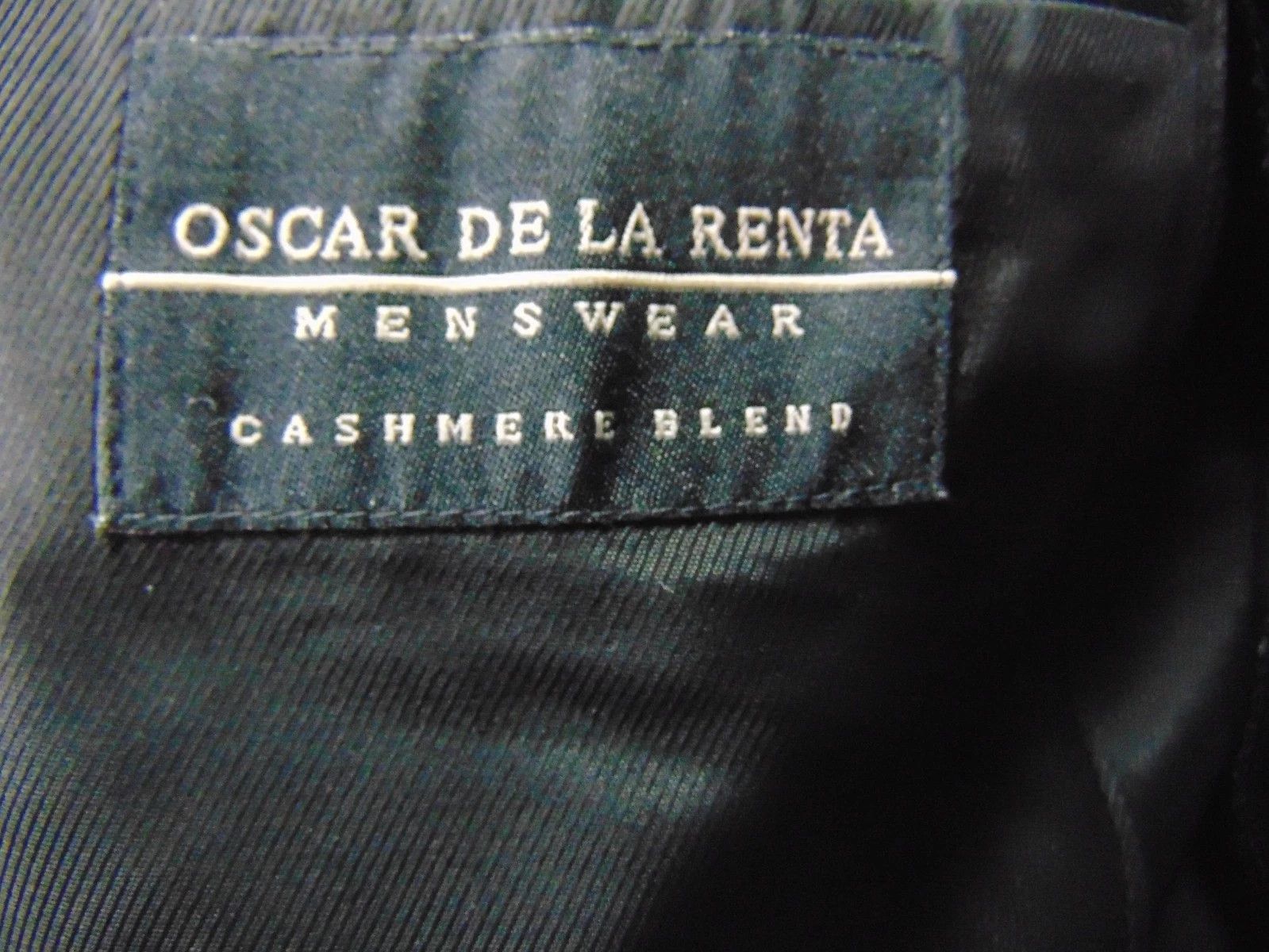 Oscar De La Renta Oscar de la Renta Cashmere Blend Blazer Black 42R Size 42R - 9 Thumbnail