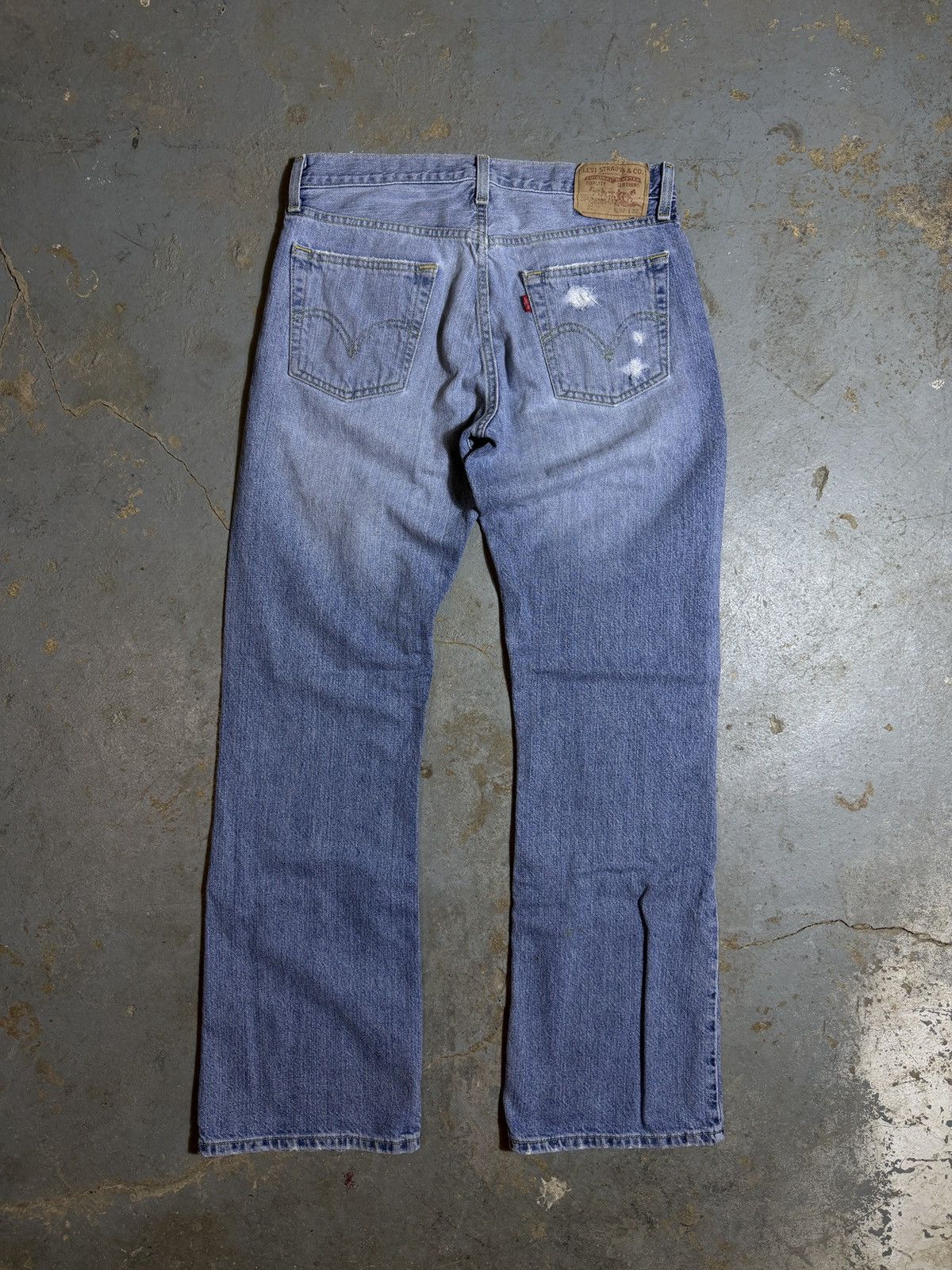 Levi's Vintage Distressed Levi’s with Patchwork Details Size US 32 / EU 48 - 7 Thumbnail