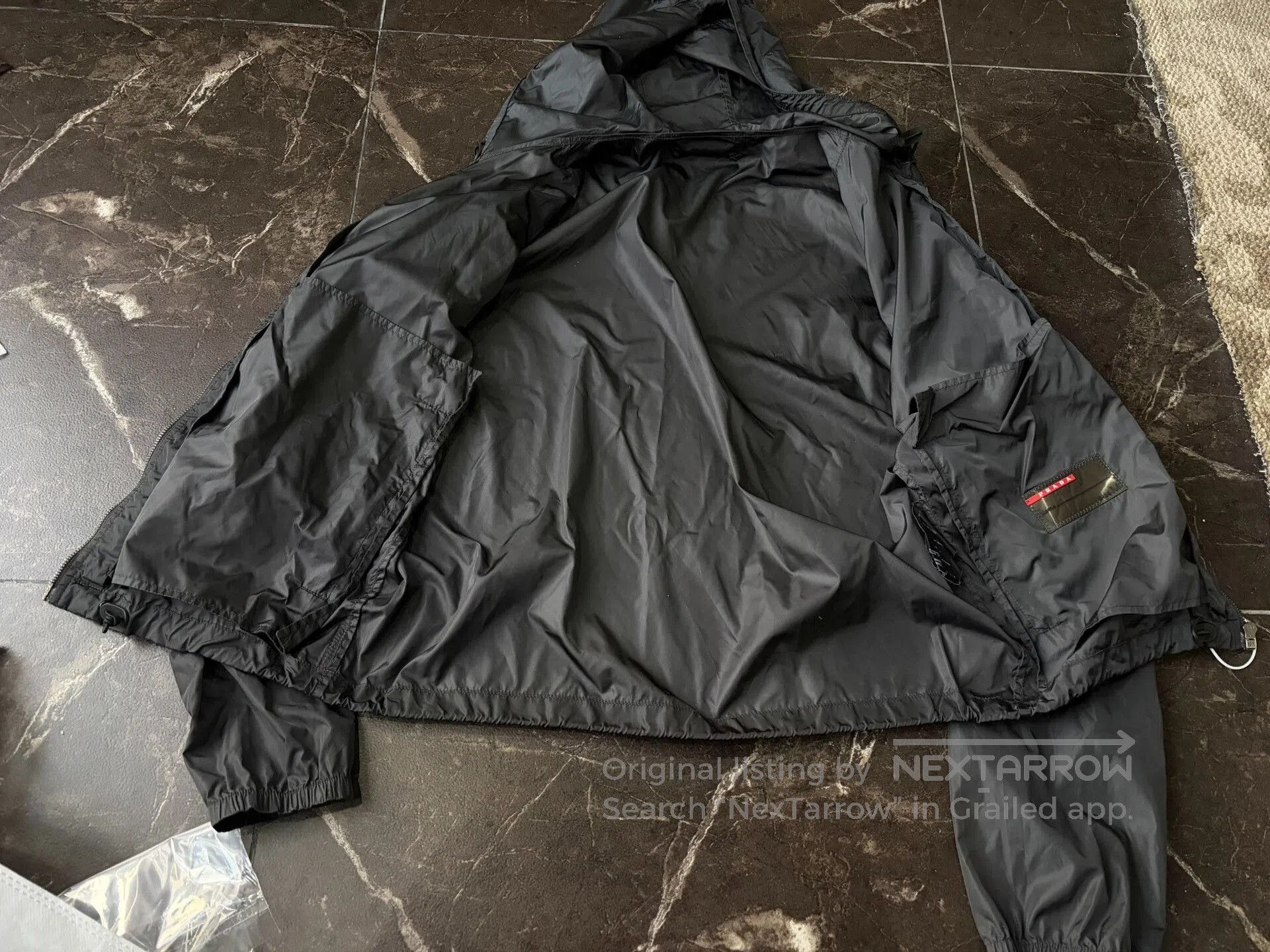 Prada Prada Hooded Zip Jacket. Size US M / EU 48-50 / 2 - 3 Thumbnail