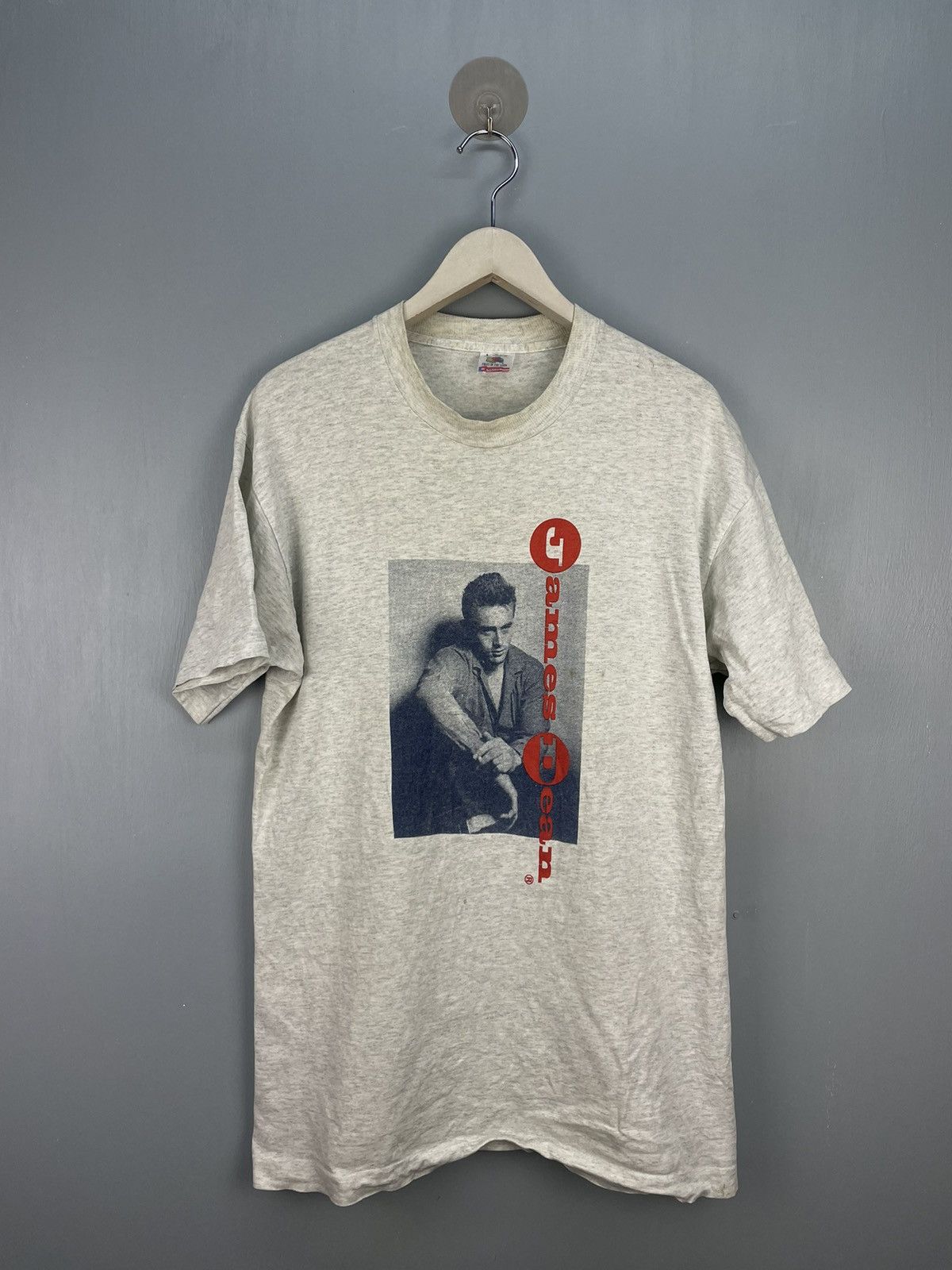Vintage Vintage 90s James Dean t shirt Size US L / EU 52-54 / 3 - 1 Thumbnail