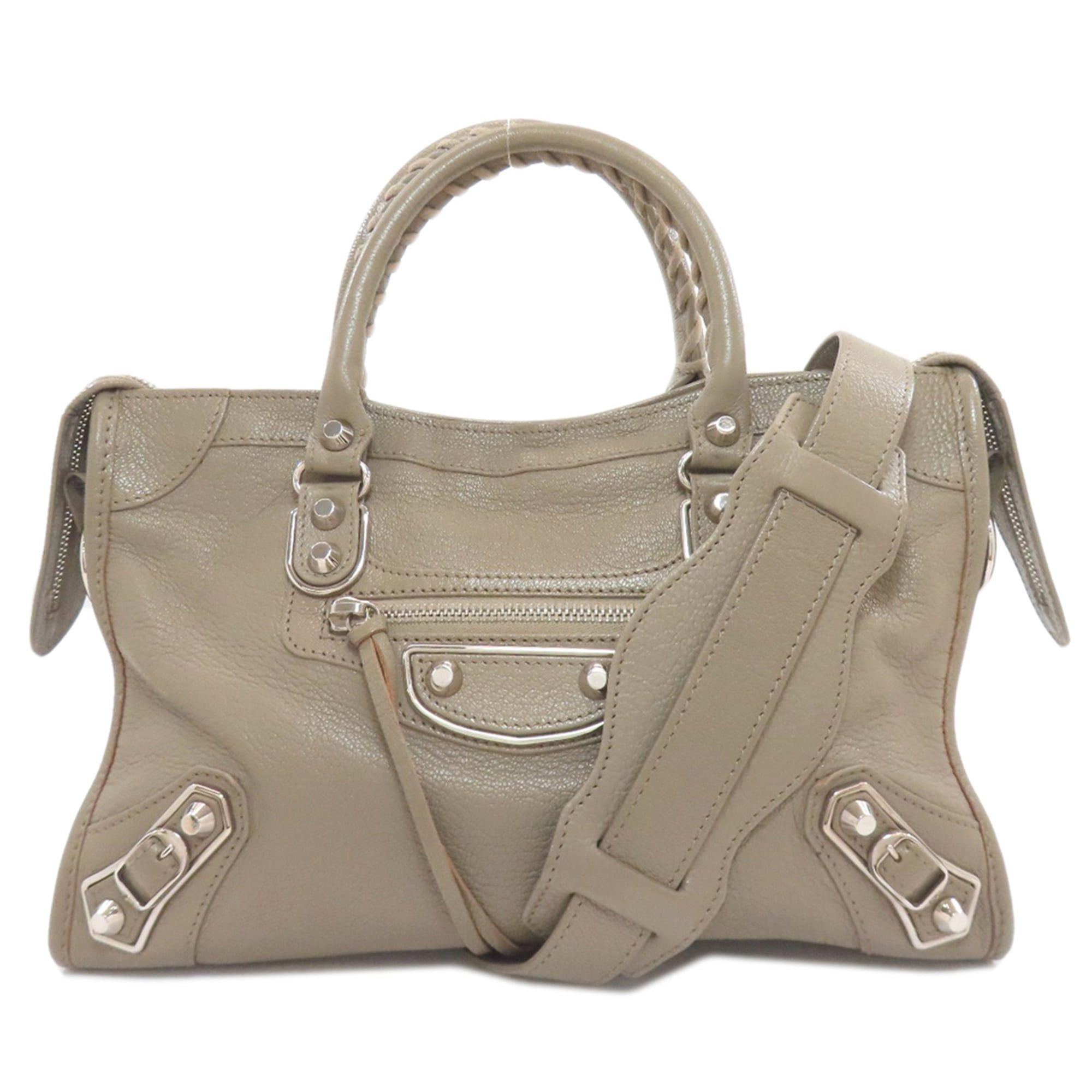 Balenciaga Balenciaga 432831 Classic Metallic Edge City S Handbag in Calfskin for Women Size ONE SIZE - 1 Thumbnail