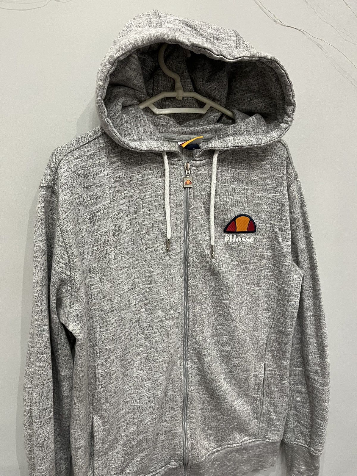 Ellesse Ellesse full zip hoodie size S gray/white Size US S / EU 44-46 / 1 - 2 Thumbnail