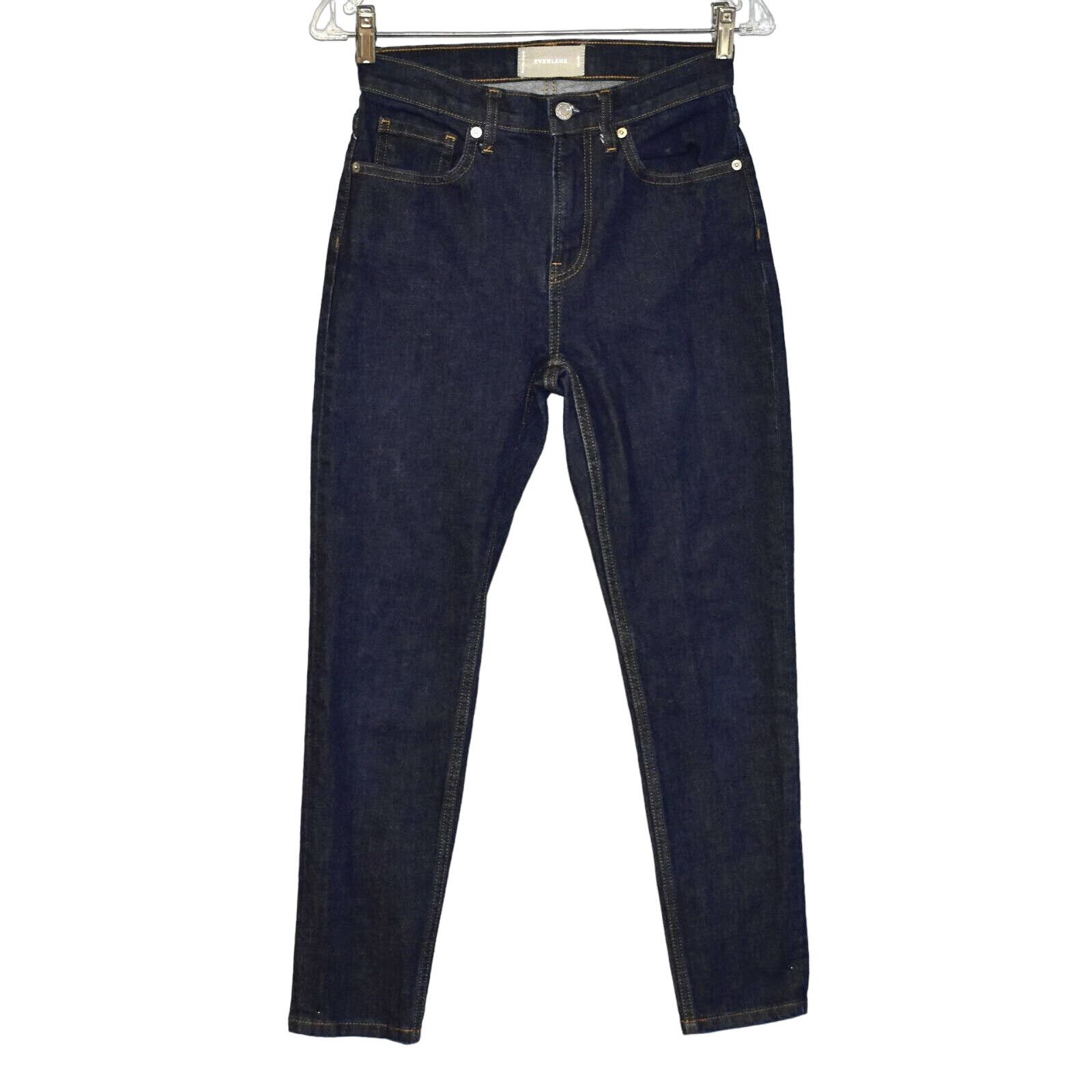 Everlane A5 NEW EVERLANE Blue Denim Skinny Ankle Jeans Size 26 Size 26" / US 2 / IT 38 - 1 Thumbnail