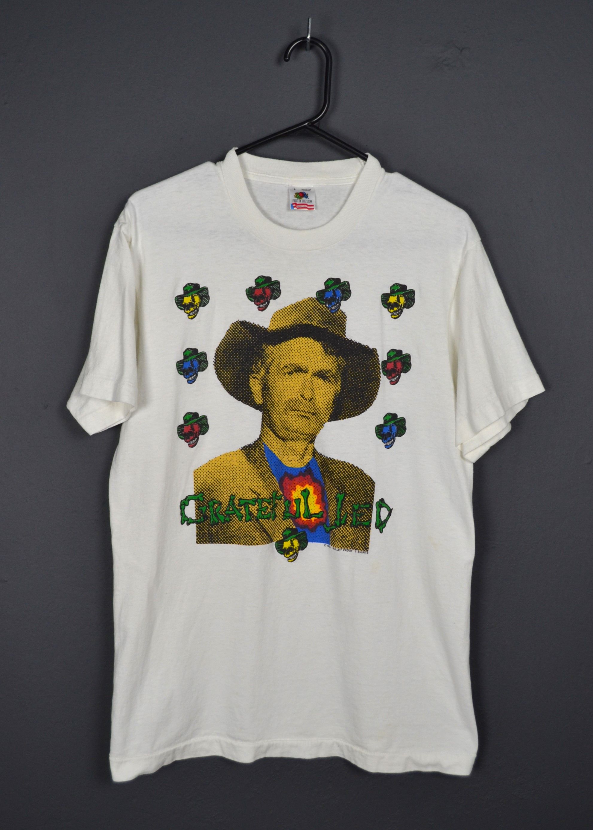 Band Tees The Greatful Jed 1989 Vintage Dead Made in USA L Cotton Size US L / EU 52-54 / 3 - 2 Thumbnail