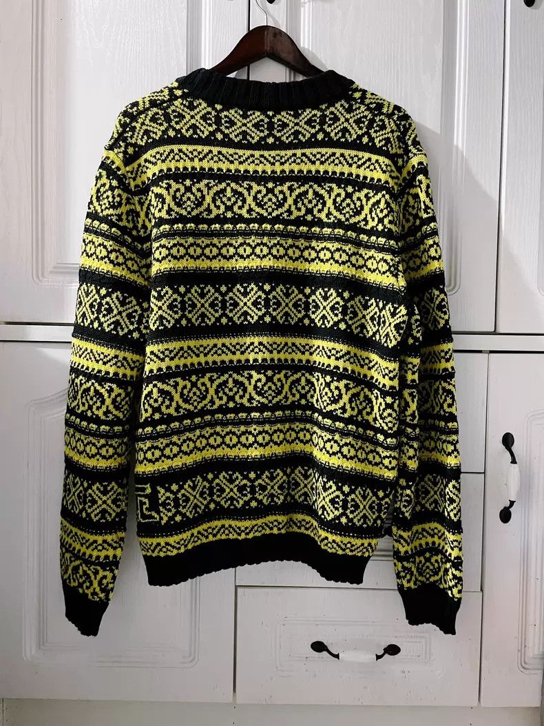 Versace Versace Ribbed trim with wool knit Size 3XL / US 20-22 - 2 Thumbnail