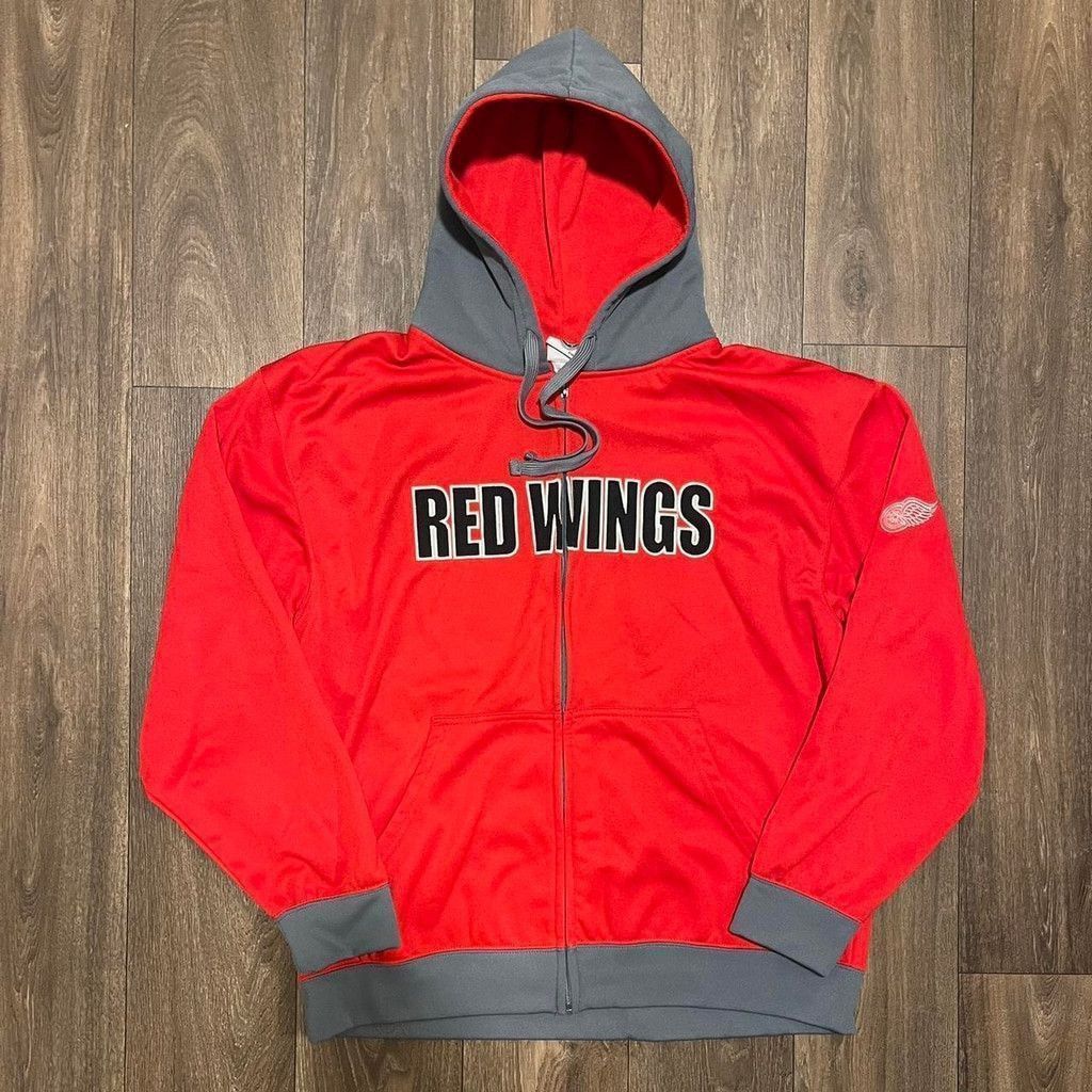 NHL Detroit Red Wings NHL zip up hoodie size Xl Size US XL / EU 56 / 4 - 1 Thumbnail