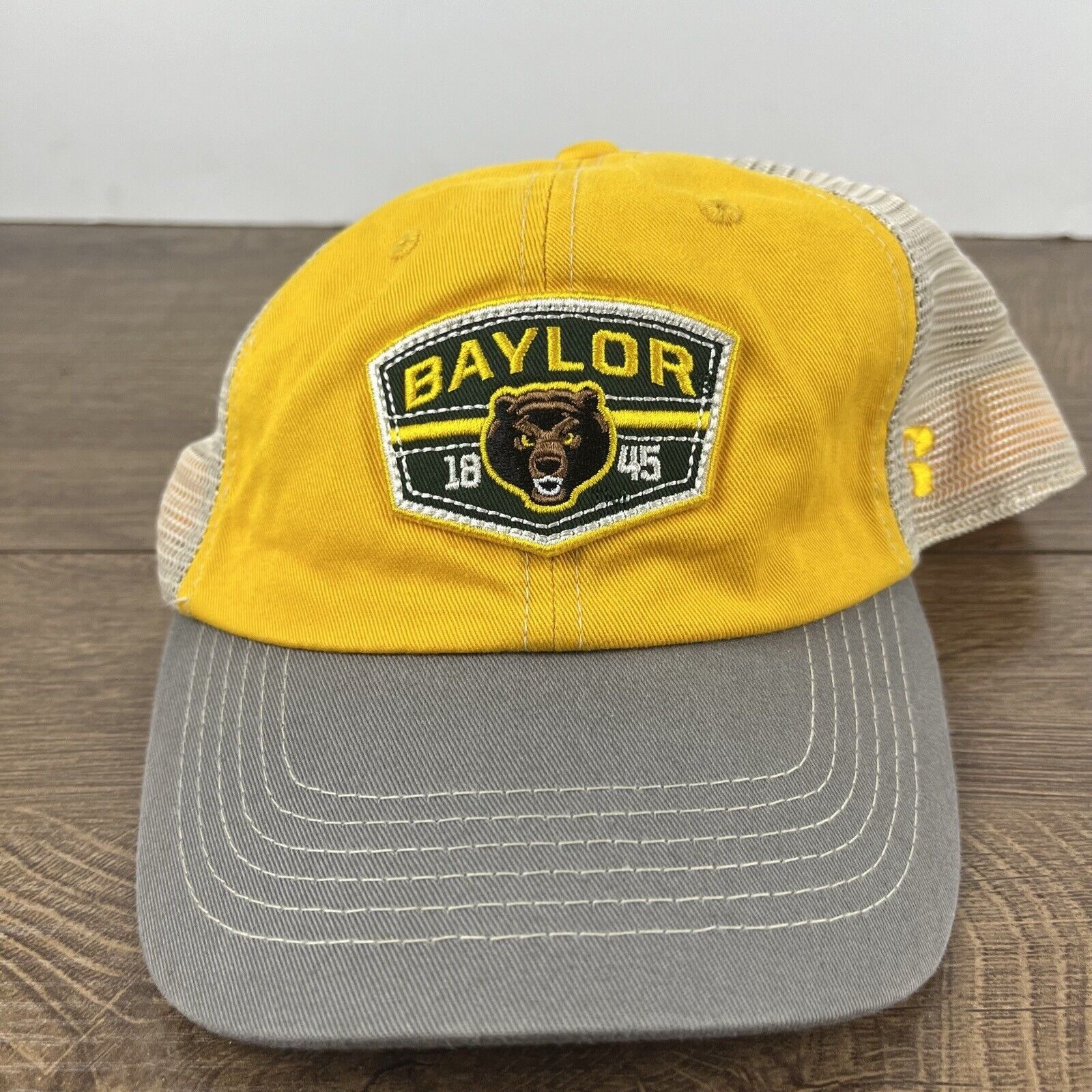 Other Baylor Bears Snapback Hat Yellow Cap Adjustable Yellow Adult Size ONE SIZE - 5 Thumbnail