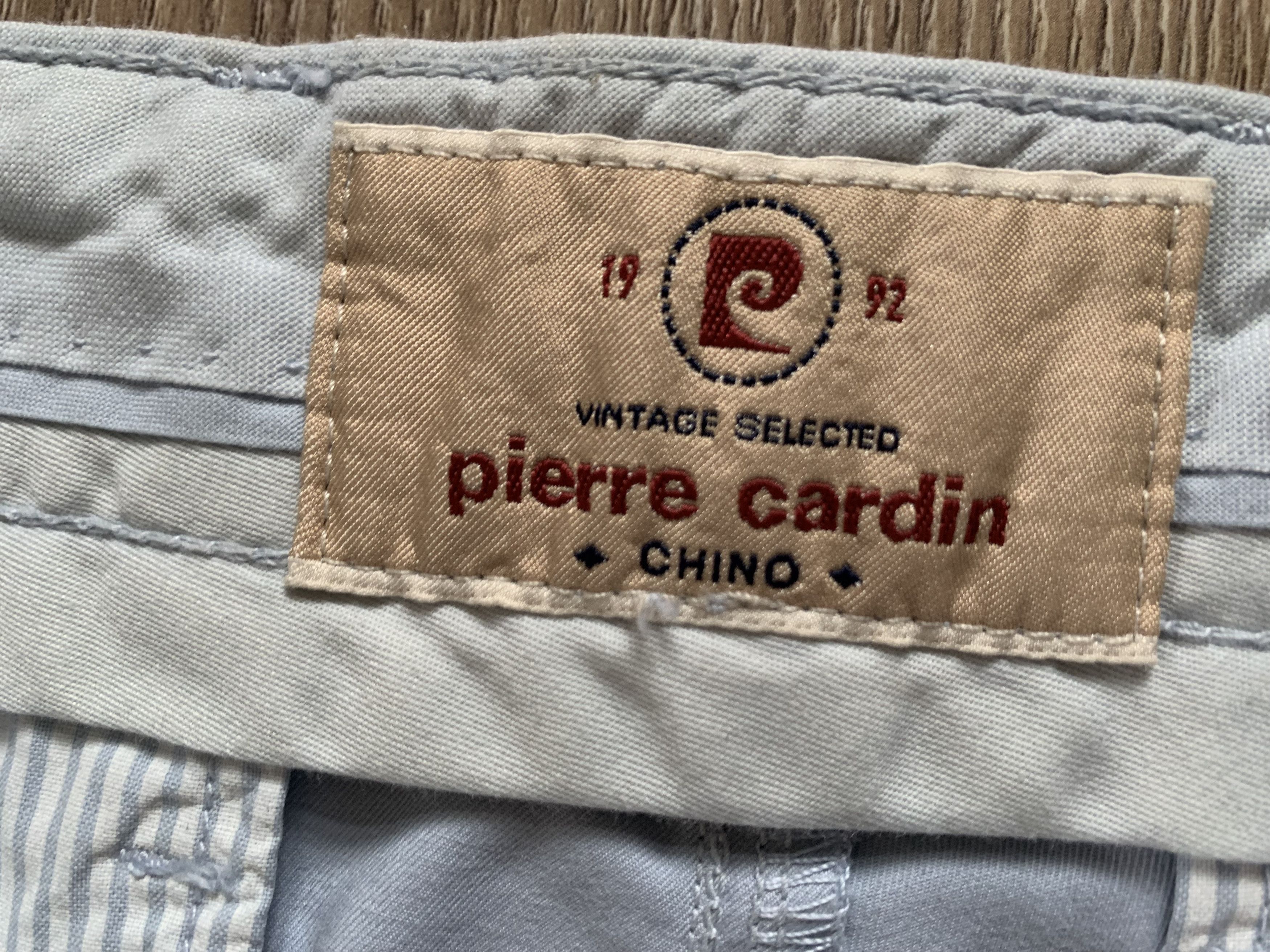 Designer × Pierre Cardin Pierre Cardin Casual Light Blue Cotton Pants Size US 34 / EU 50 - 6 Thumbnail
