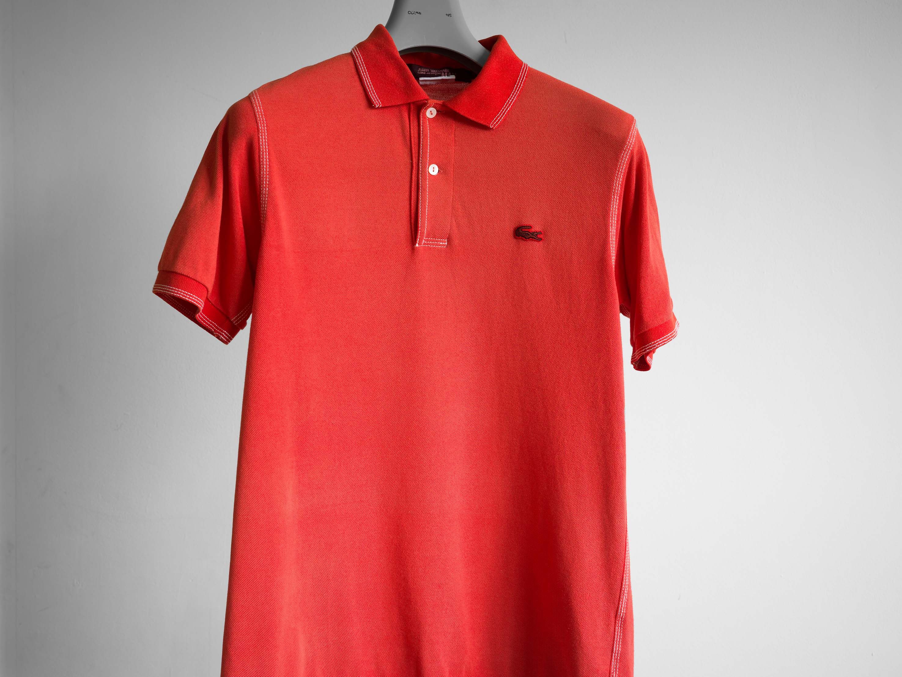 Junya Watanabe × Lacoste SS2006 JUNYA WATANABE MAN x LACOSTE RECONSTRUCTED POLO SHIRT Size US S / EU 44-46 / 1 - 5 Thumbnail