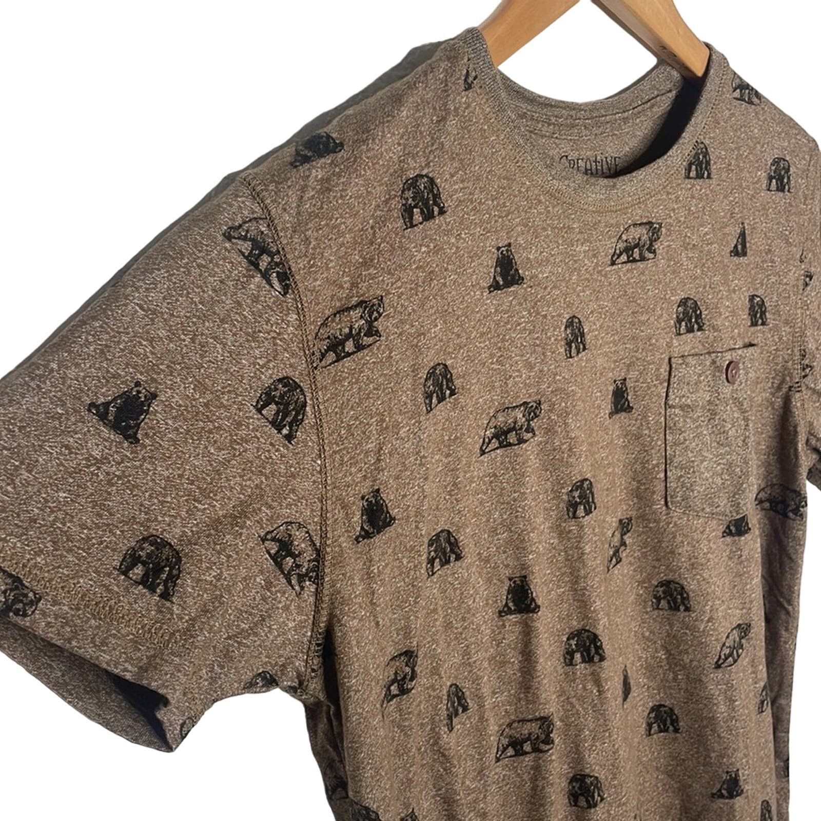 Other NWOT Bear Print Pocket Tee Size M / US 6-8 / IT 42-44 - 2 Thumbnail