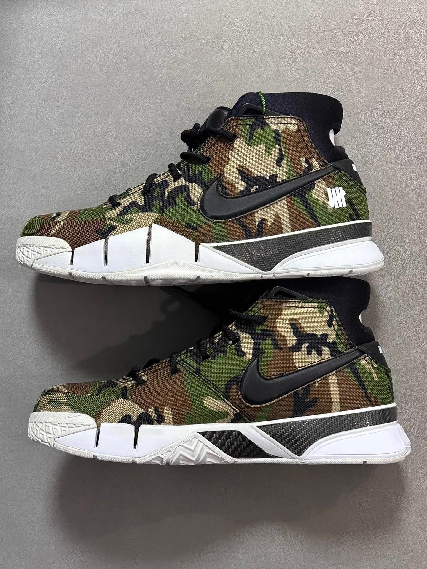 Nike Nike Kobe 1 x Undefeated Green Camo Ｑ20 Size US 10 / EU 43 - 6 Thumbnail