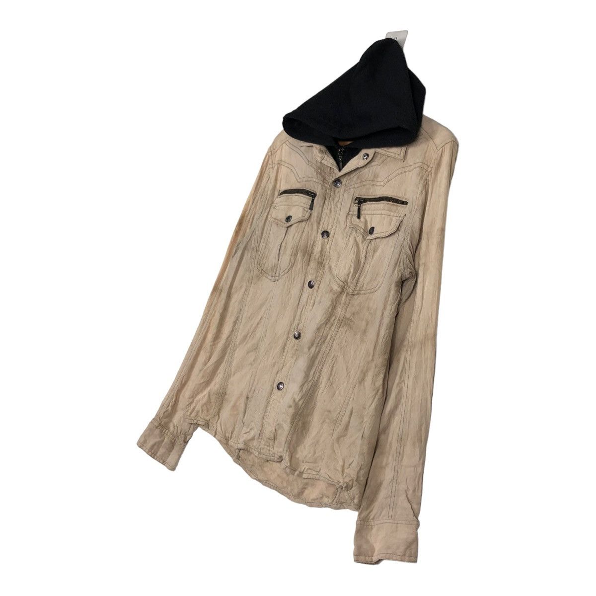 Hysteric Glamour 🔥VINTAGE BIKER JACKET IN THE ATTIC JAPAN PUNK STYLE HOODIE Size US L / EU 52-54 / 3 - 2 Thumbnail