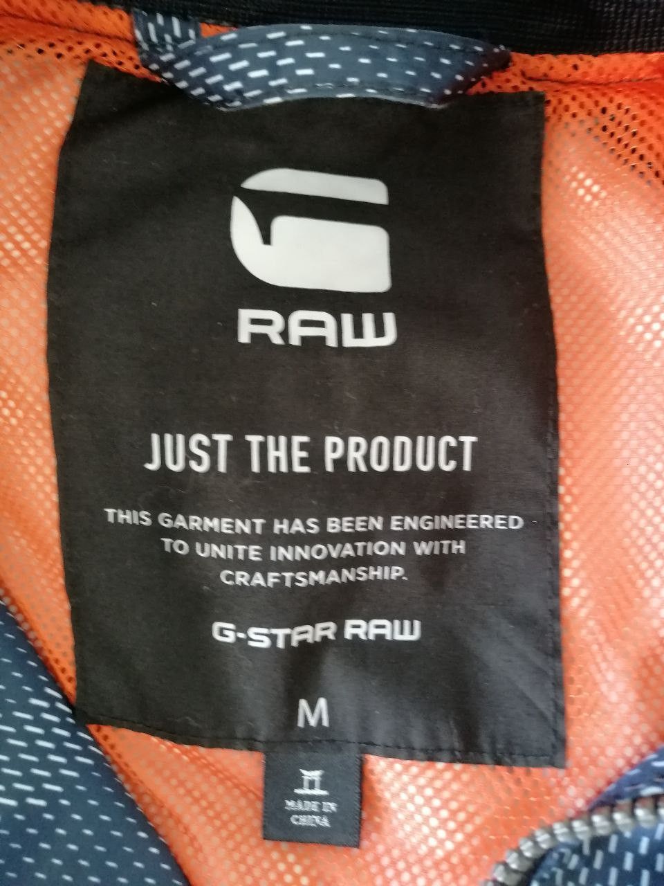 G-Star G star raw Men's Attack Bomber Jacket Sapphire Blue Sz M Size US M / EU 48-50 / 2 - 5 Thumbnail