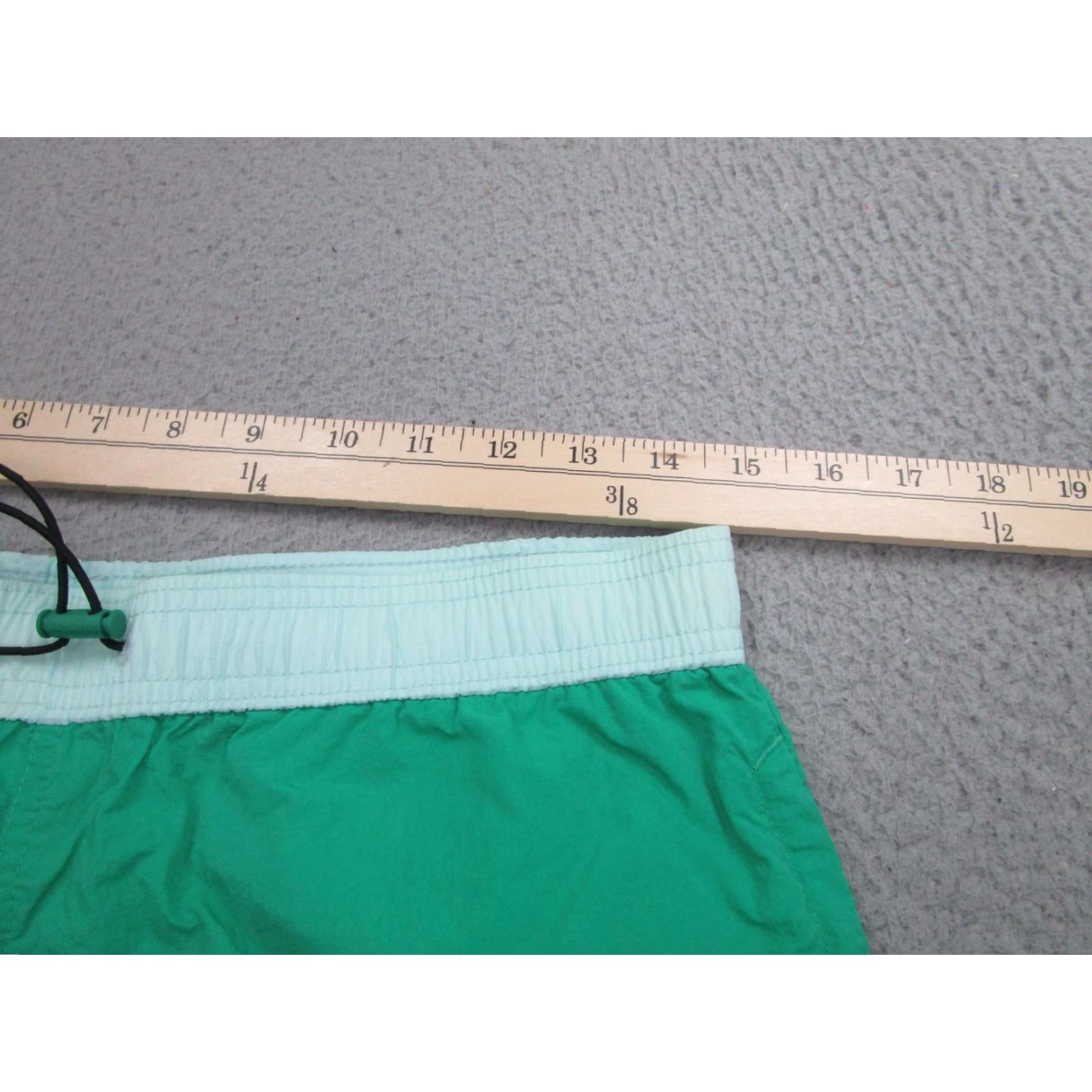 Bonobos Bonobos Fielder Shorts Mens Small Green Nylon 9 Inch Inseam Drawstring Quick Dry Pockets Size US 29 - 2 Thumbnail
