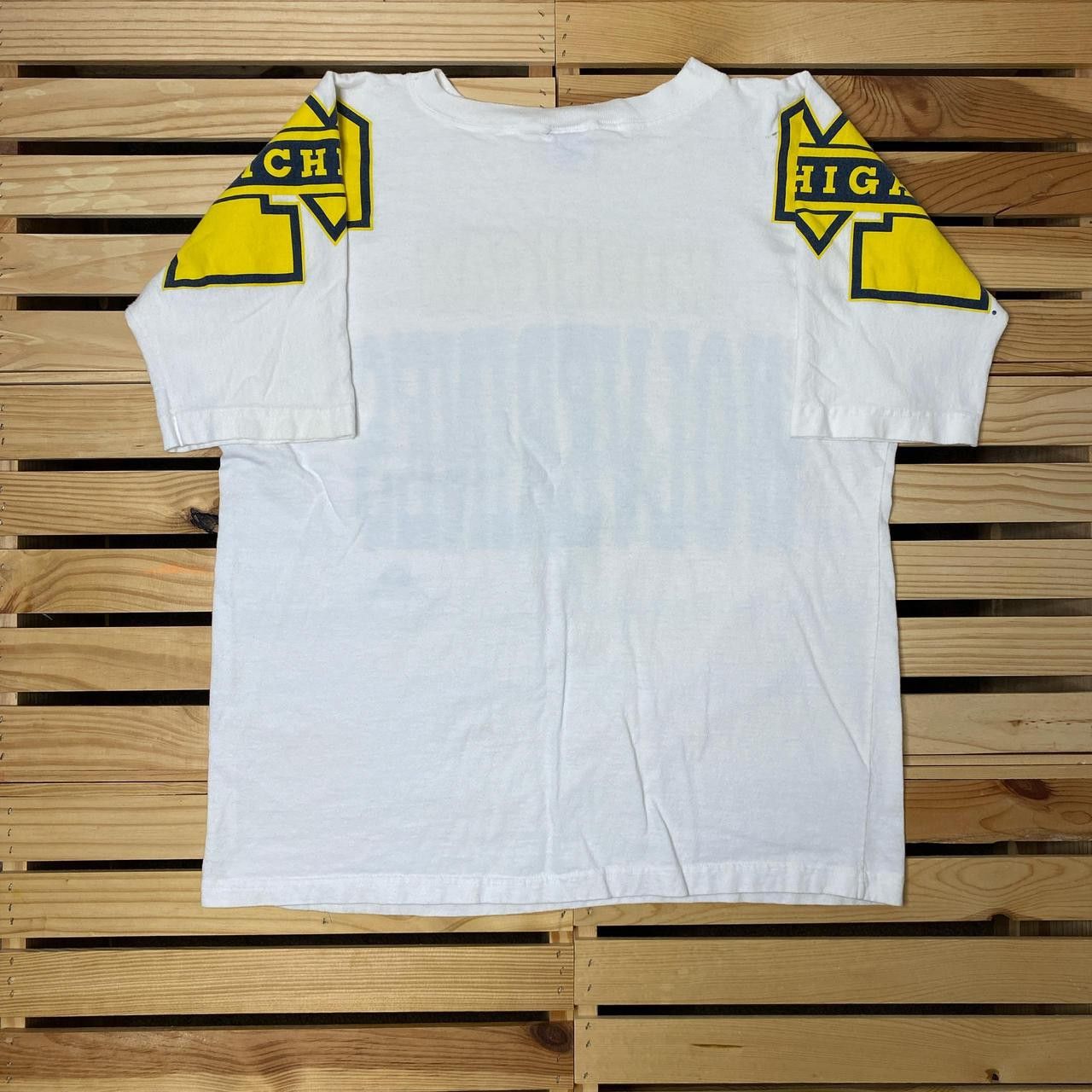Apex One Vintage University of Michigan White College Tee Size Large Size US L / EU 52-54 / 3 - 2 Thumbnail